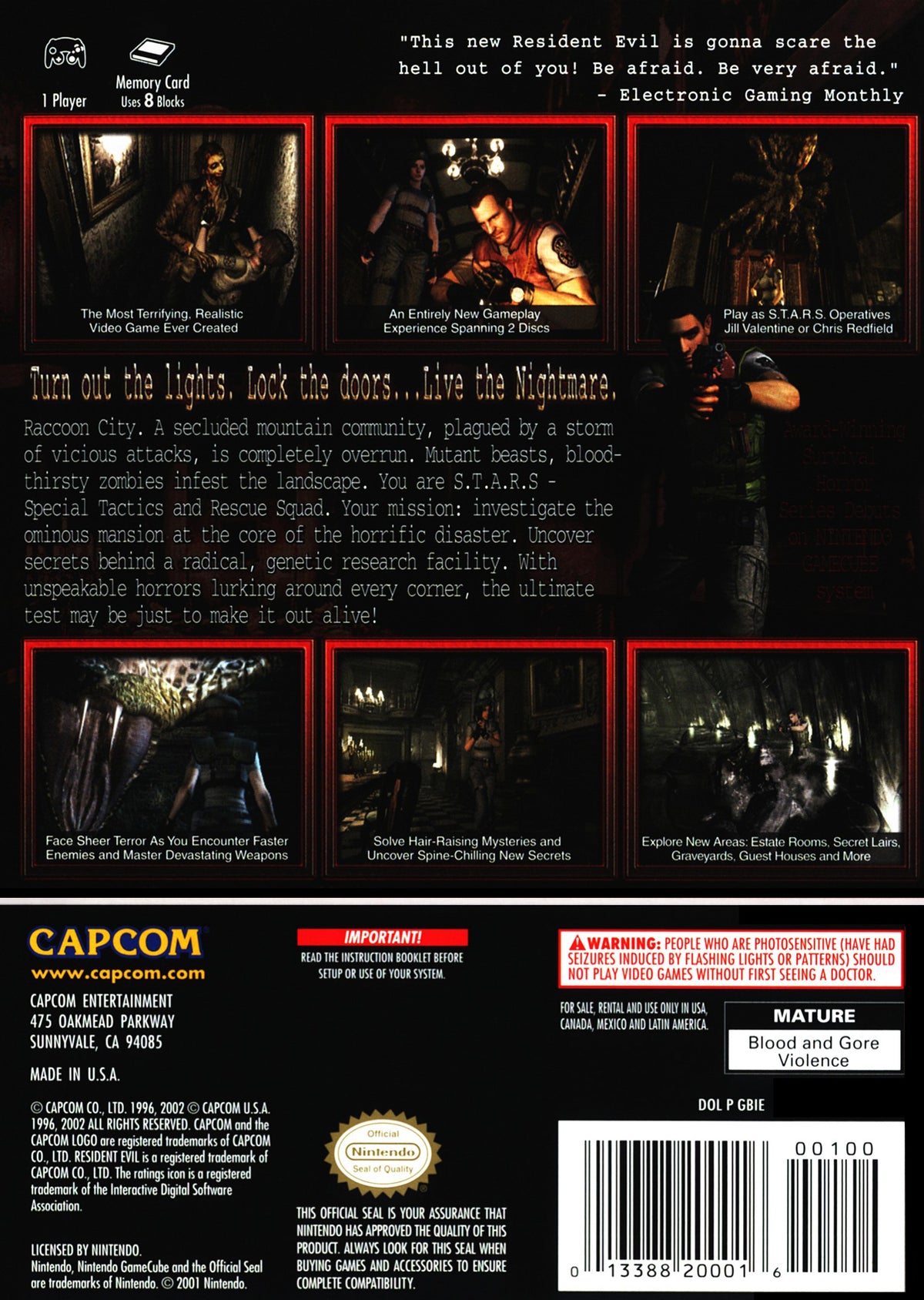 Resident Evil - Gamecube - Retro Island Gaming