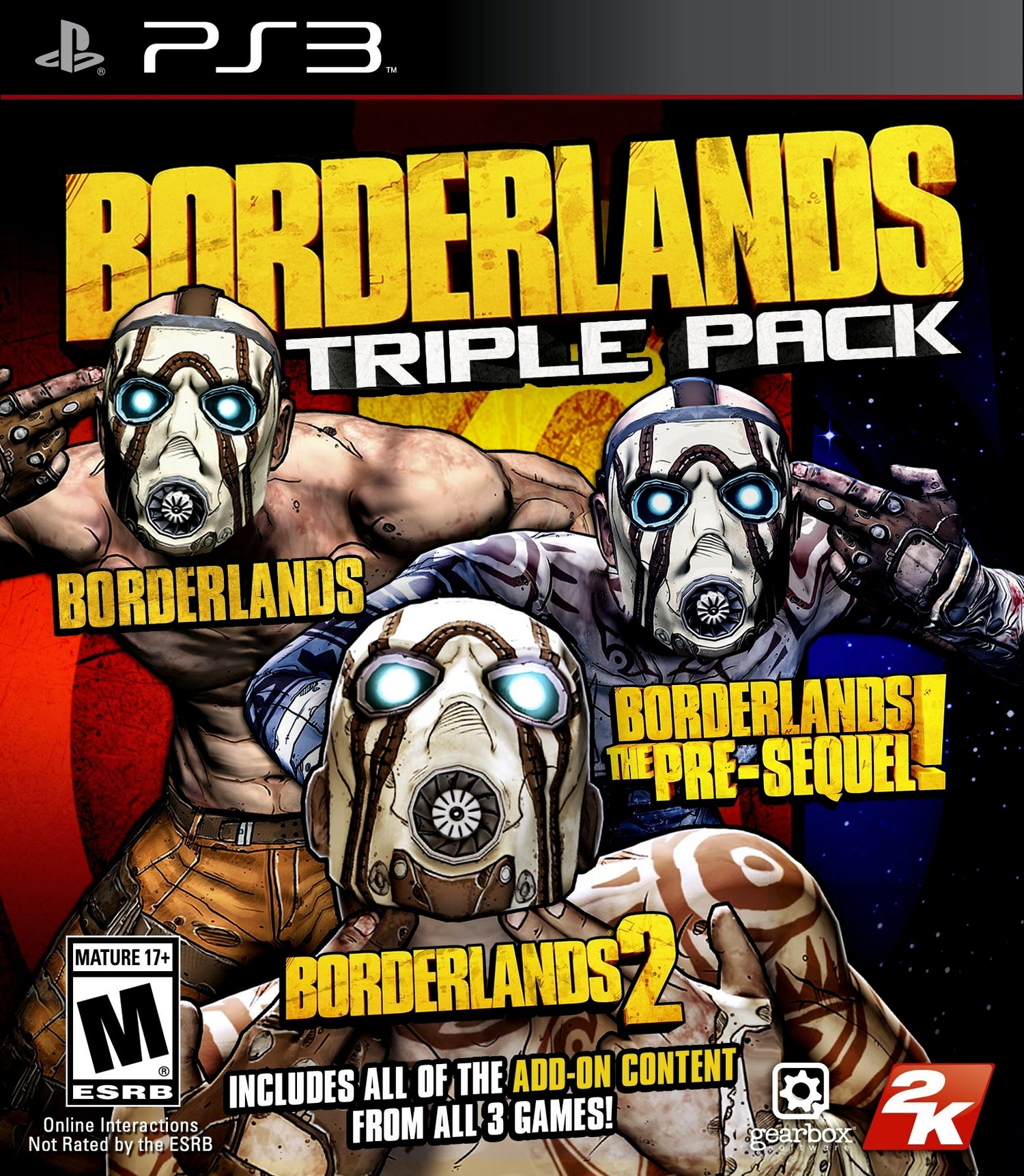 Borderlands Triple Pack - Playstation 3