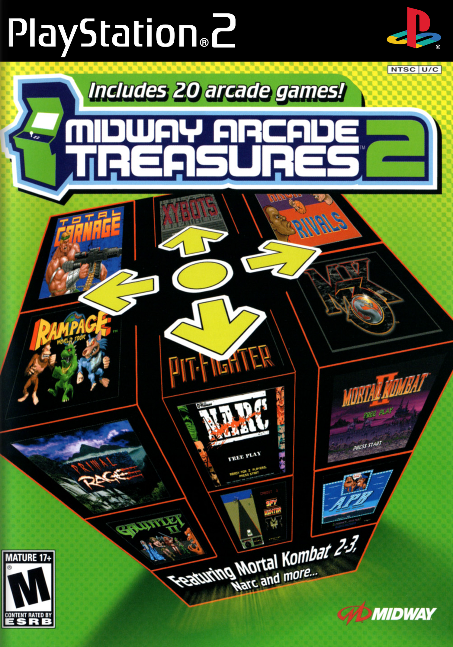 Midway Arcade Treasures 2 - Playstation 2