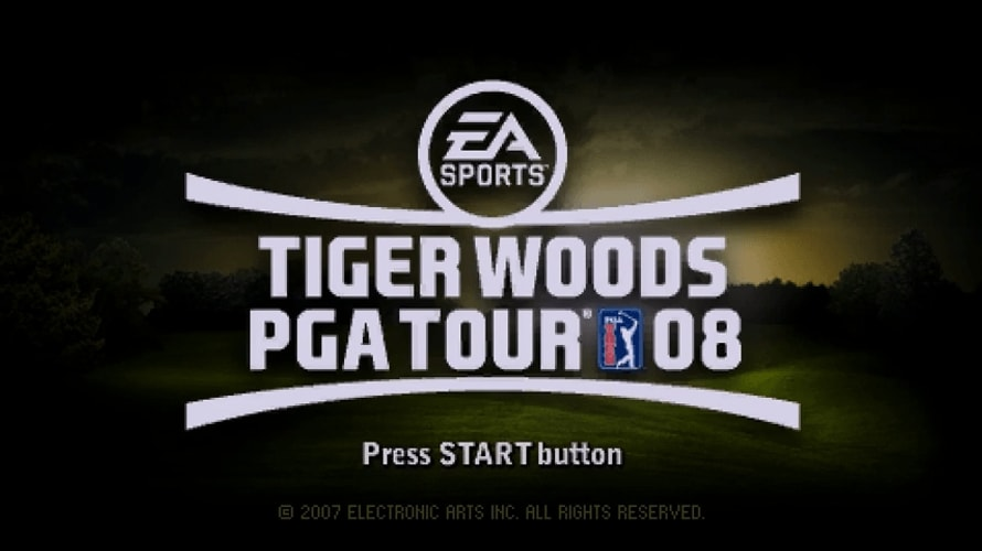 Tiger Woods PGA Tour 2008 - PSP - Retro Island Gaming