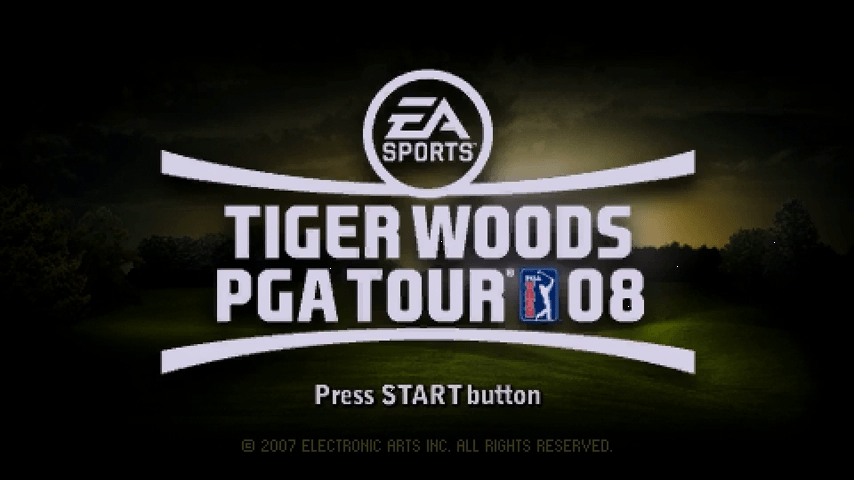 Tiger Woods PGA Tour 2008 - PSP