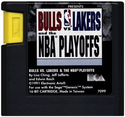 Bulls vs Lakers and the NBA Playoffs - Sega Genesis - Retro Island Gaming