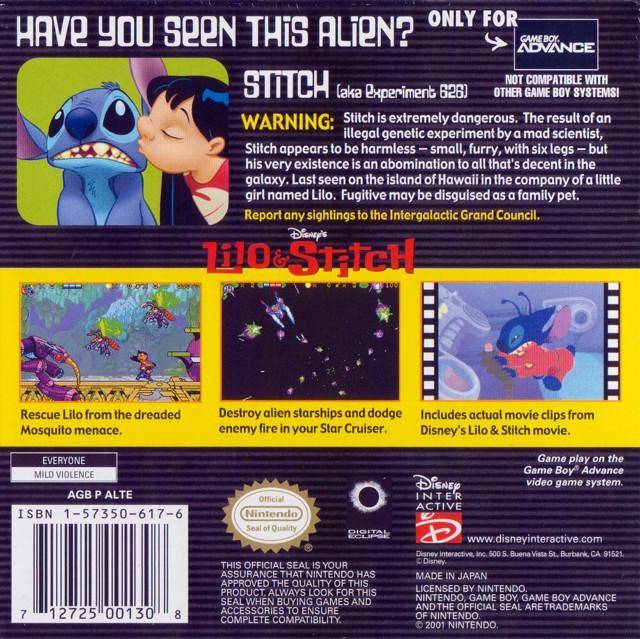 Lilo and Stitch - GameBoy Advance