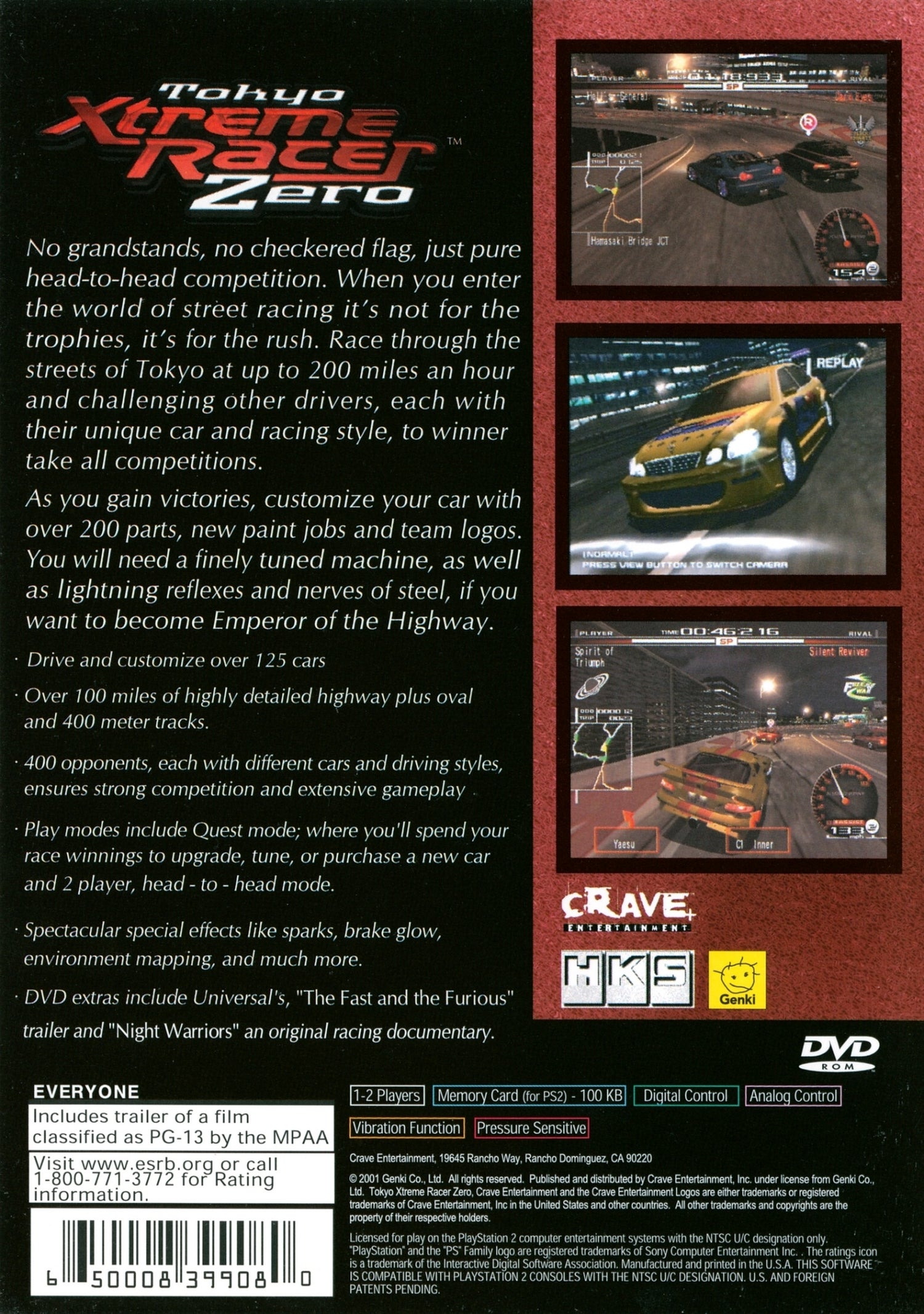 Tokyo Xtreme Racer Zero - Playstation 2