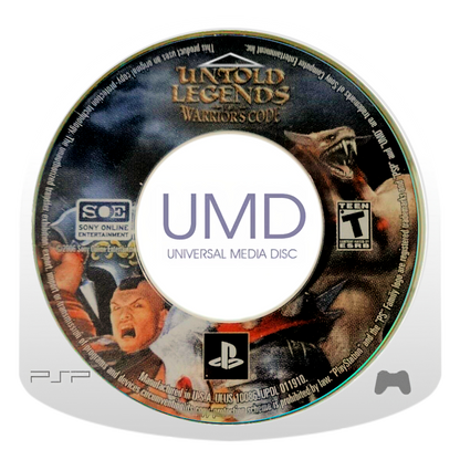 Untold Legends The Warrior's Code - PSP - Retro Island Gaming