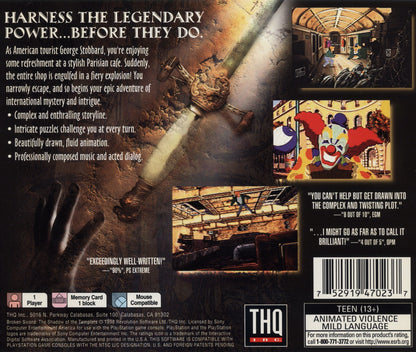 Broken Sword The Shadow of the Templars - Playstation