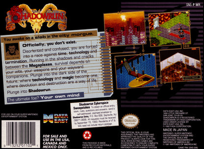 Shadowrun - Super Nintendo - Retro Island Gaming
