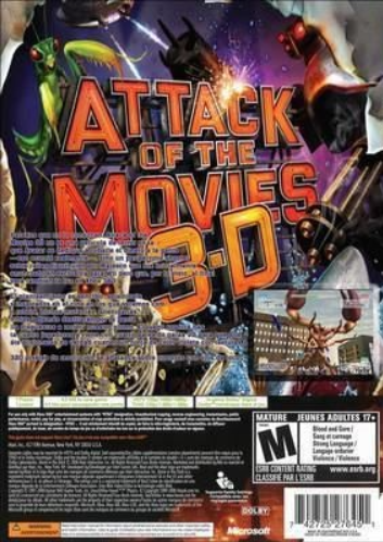 Attack of the Movies 3D - Xbox 360