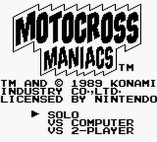 Motocross Maniacs - GameBoy