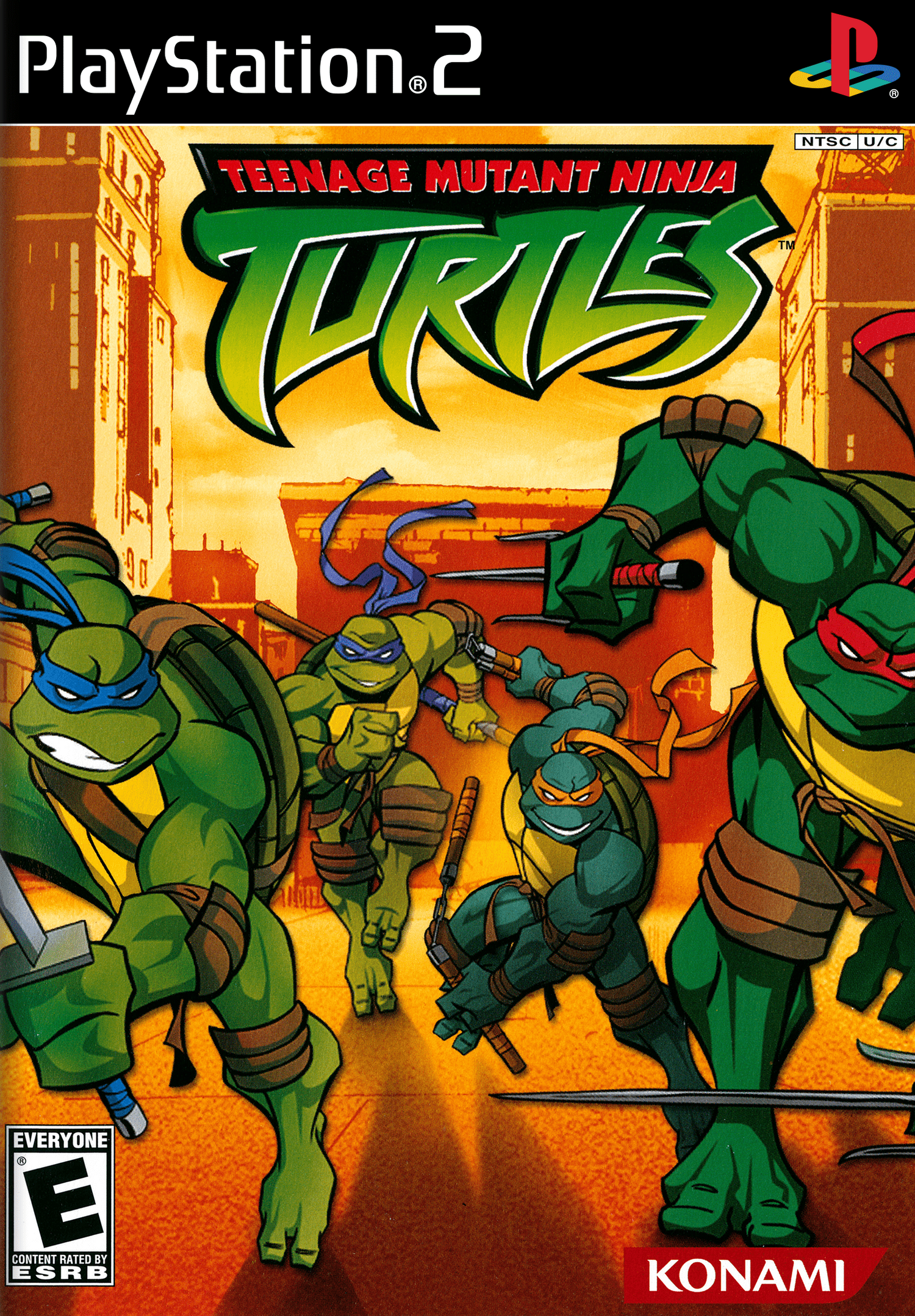 Teenage Mutant Ninja Turtles - Playstation 2