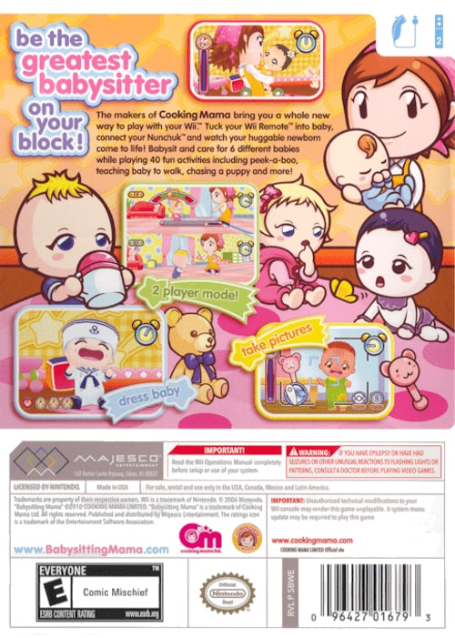 Babysitting Mama - Wii - Retro Island Gaming