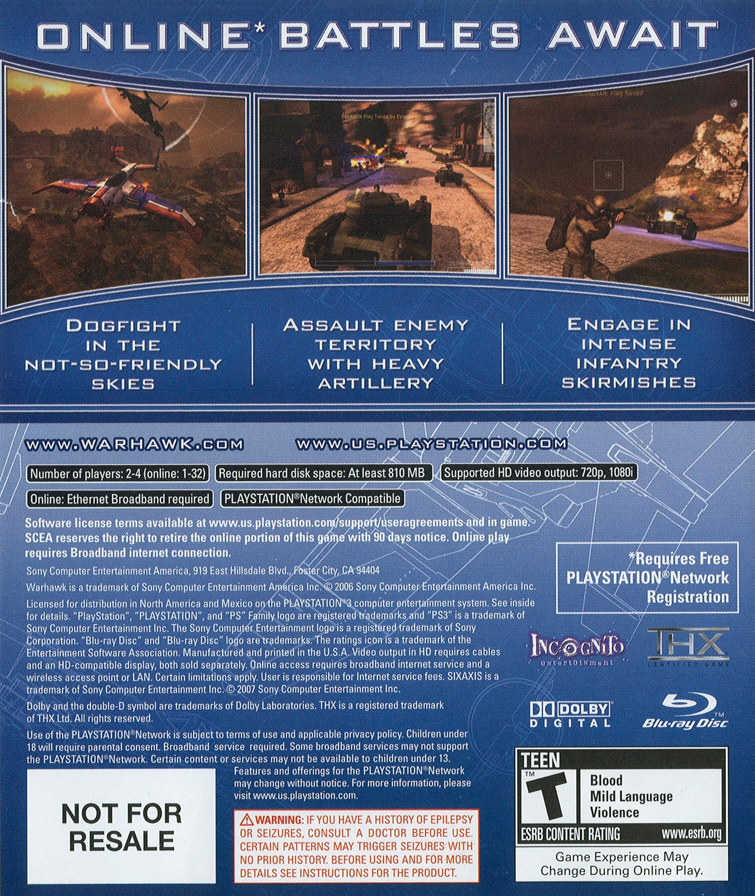 Warhawk - Playstation 3