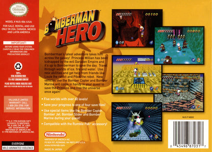 Bomberman Hero - Nintendo 64 - Retro Island Gaming