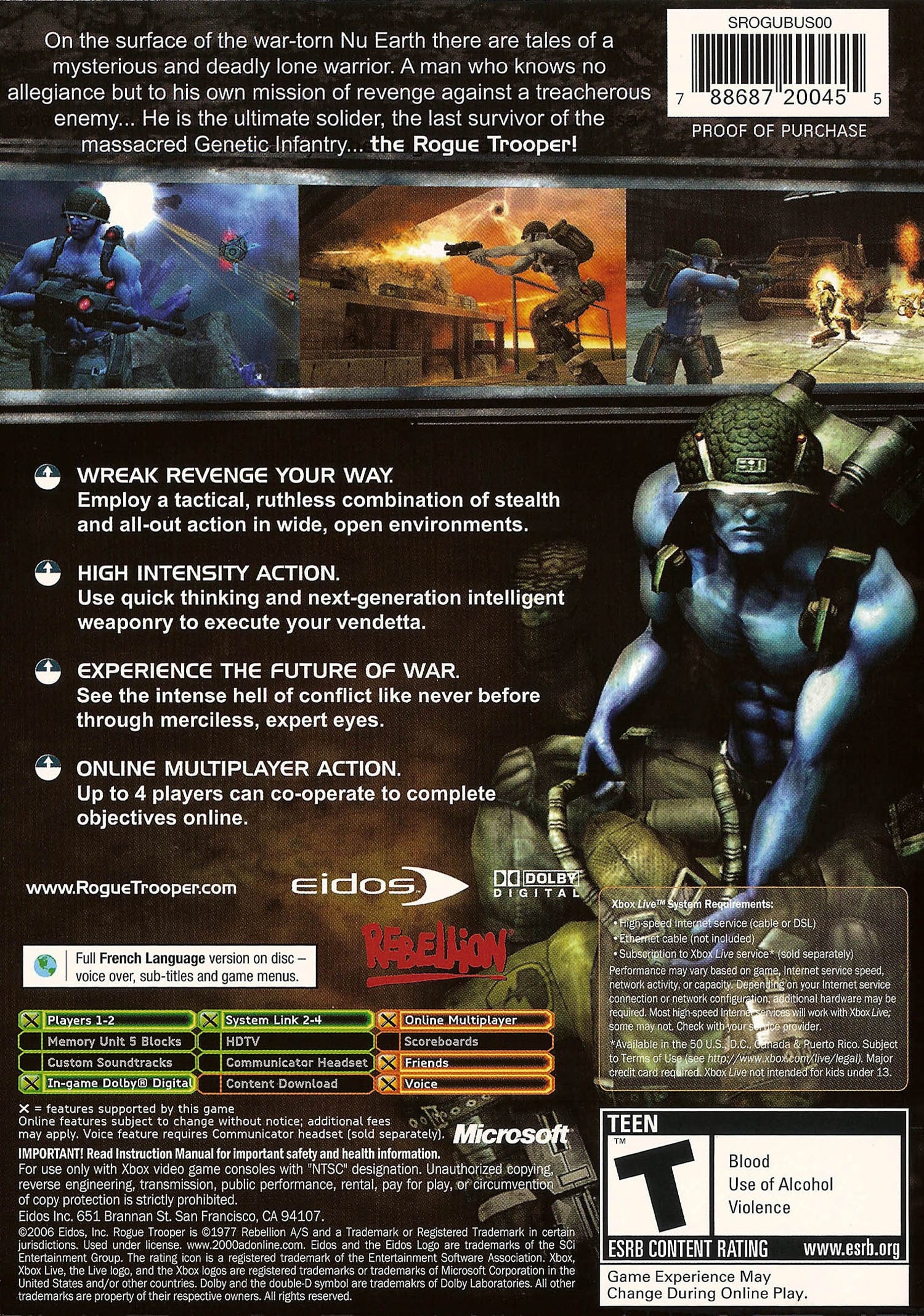 Rogue Trooper - Xbox