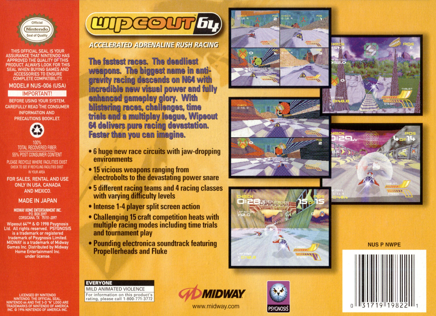 Wipeout - Nintendo 64
