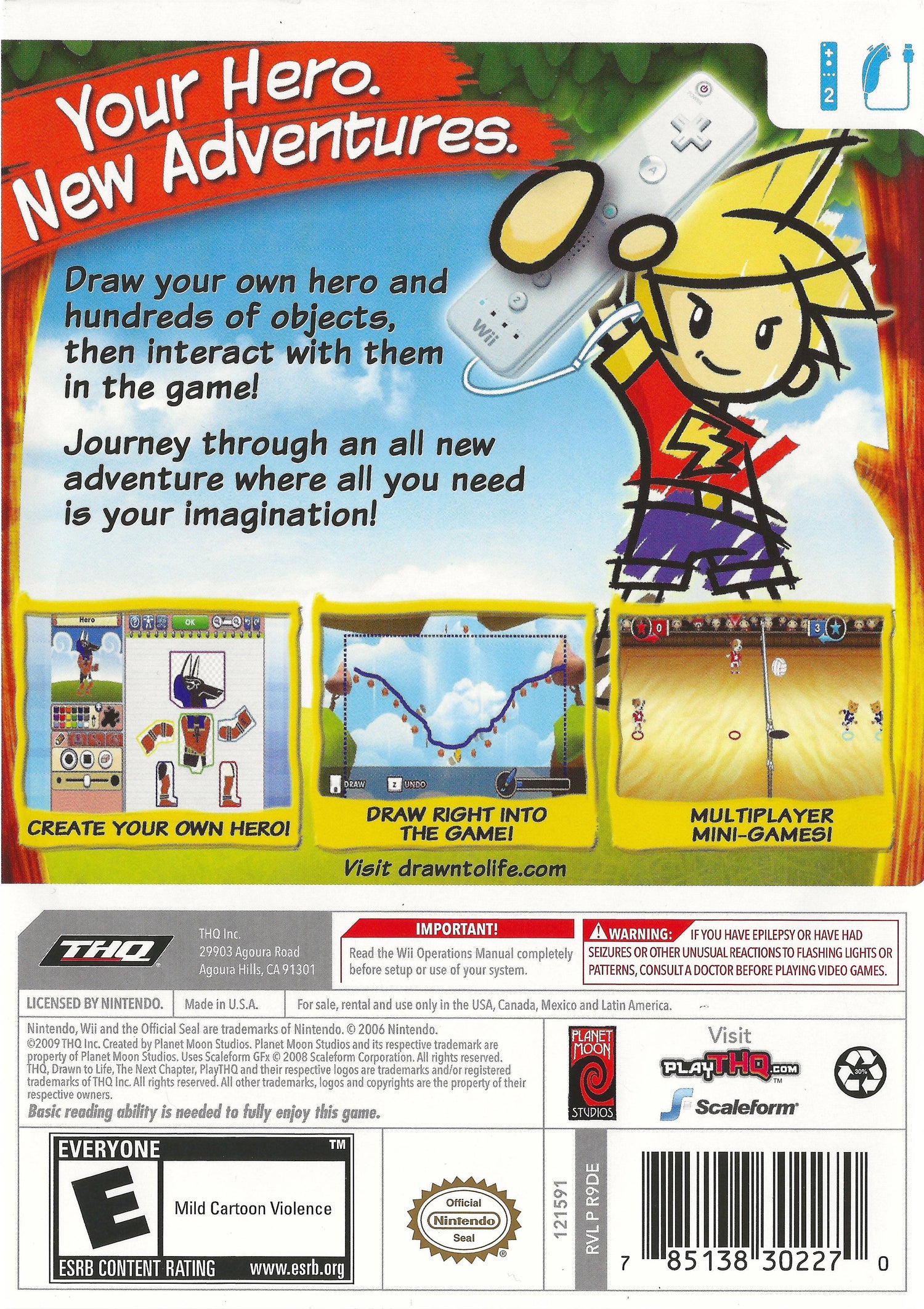 Drawn to Life: The Next Chapter - Wii