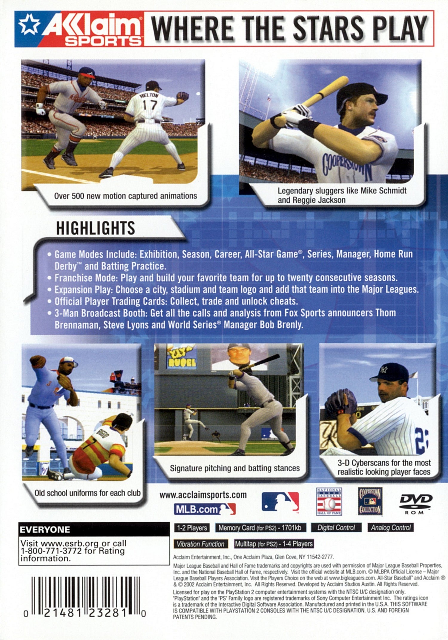 All-Star Baseball 2003 - Playstation 2