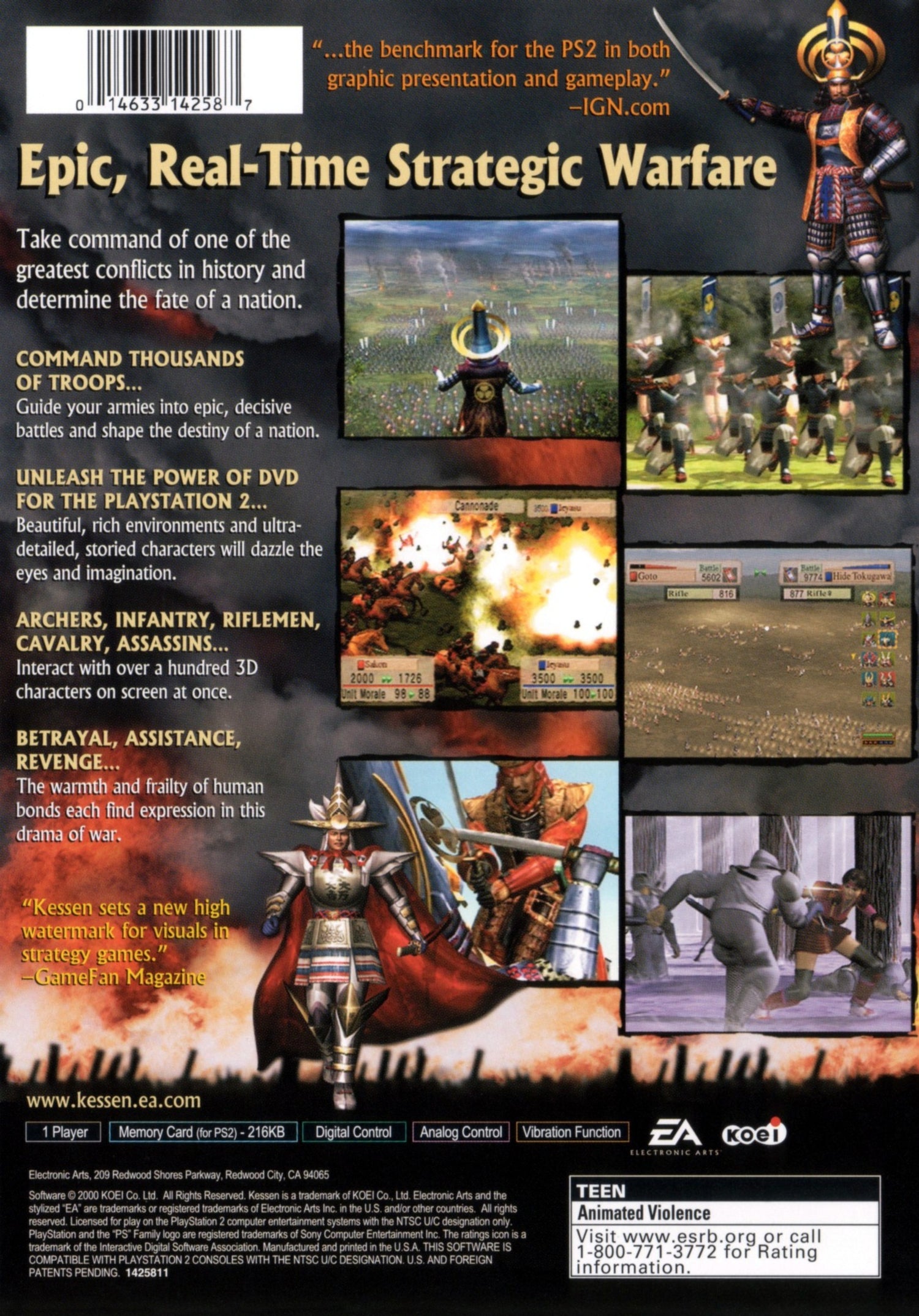 Kessen - Playstation 2