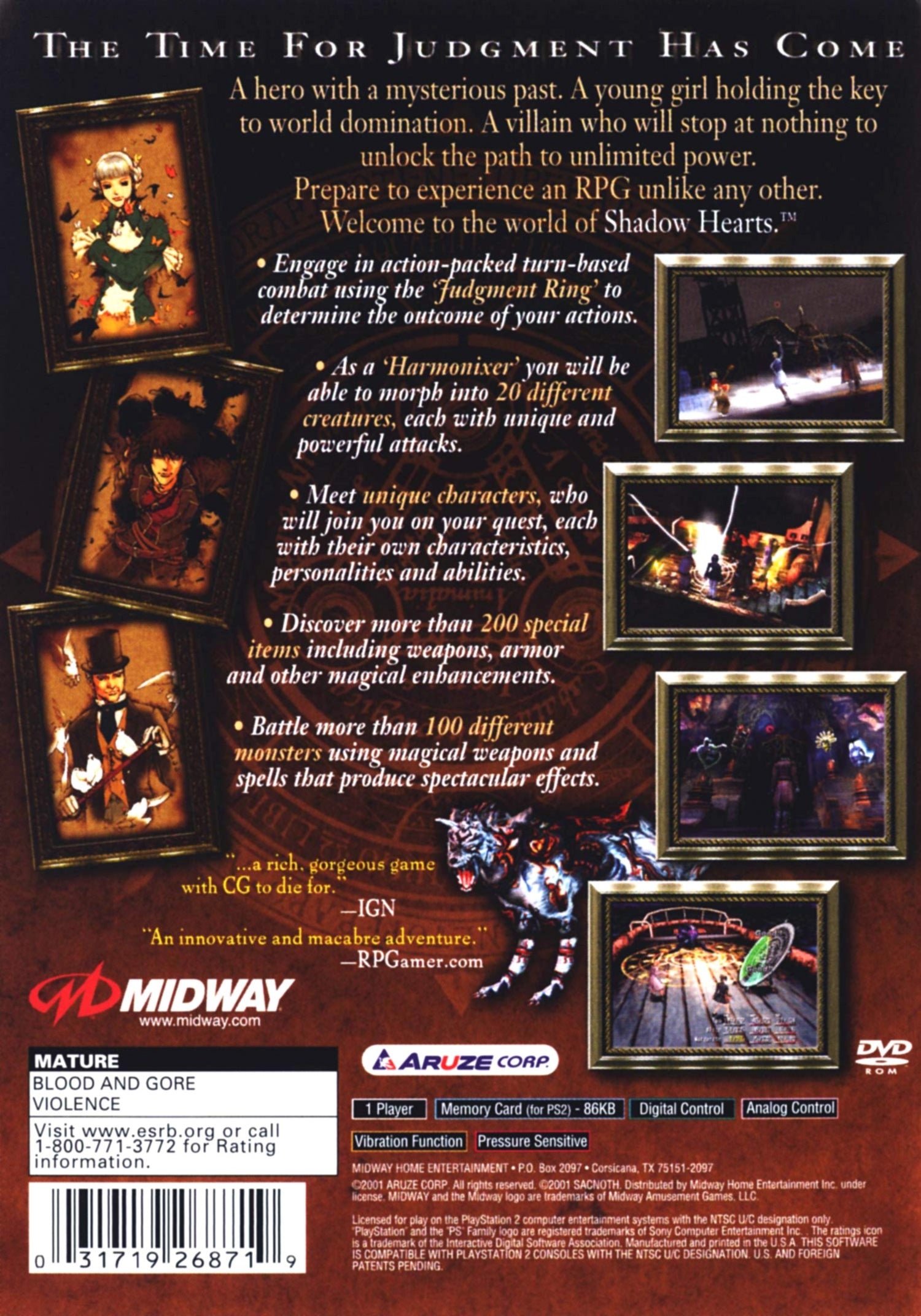 Shadow Hearts - Playstation 2