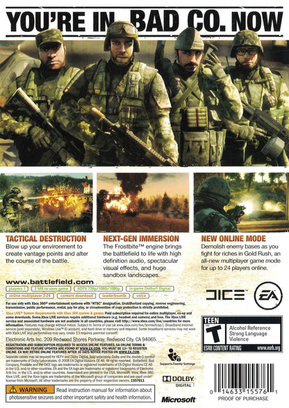 Battlefield: Bad Company - Xbox 360 - Retro Island Gaming