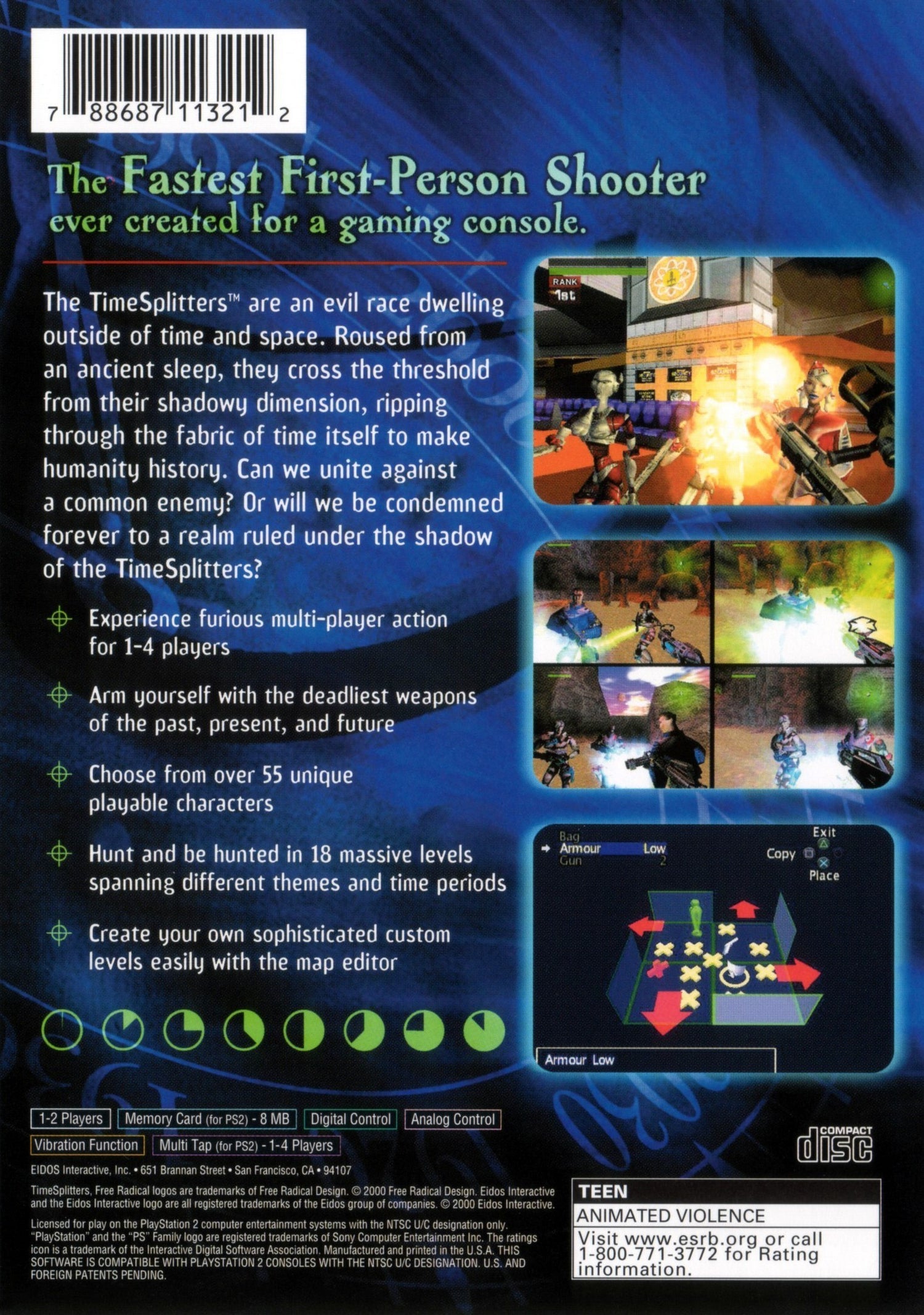 Time Splitters - Playstation 2