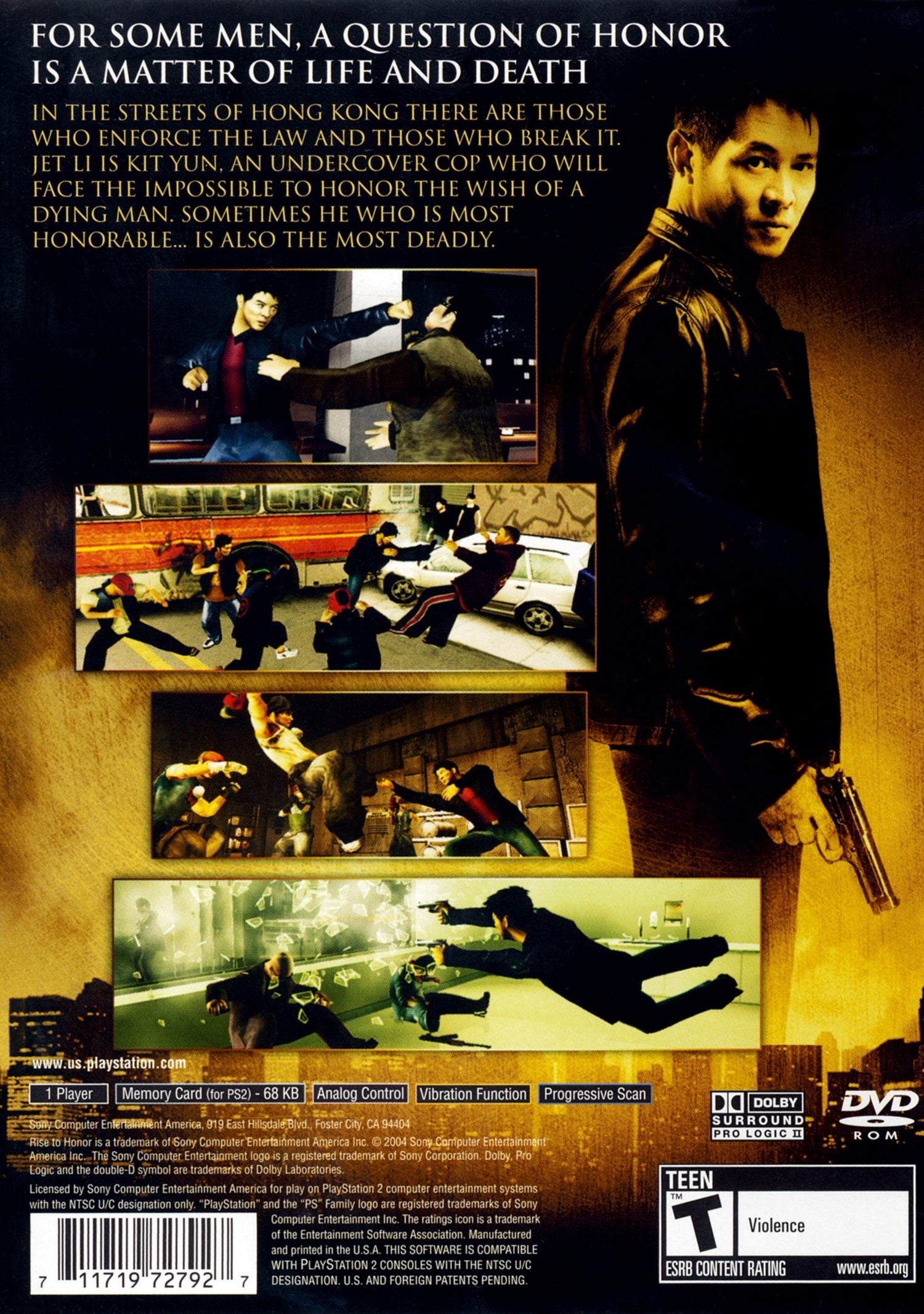 Rise to Honor - Playstation 2