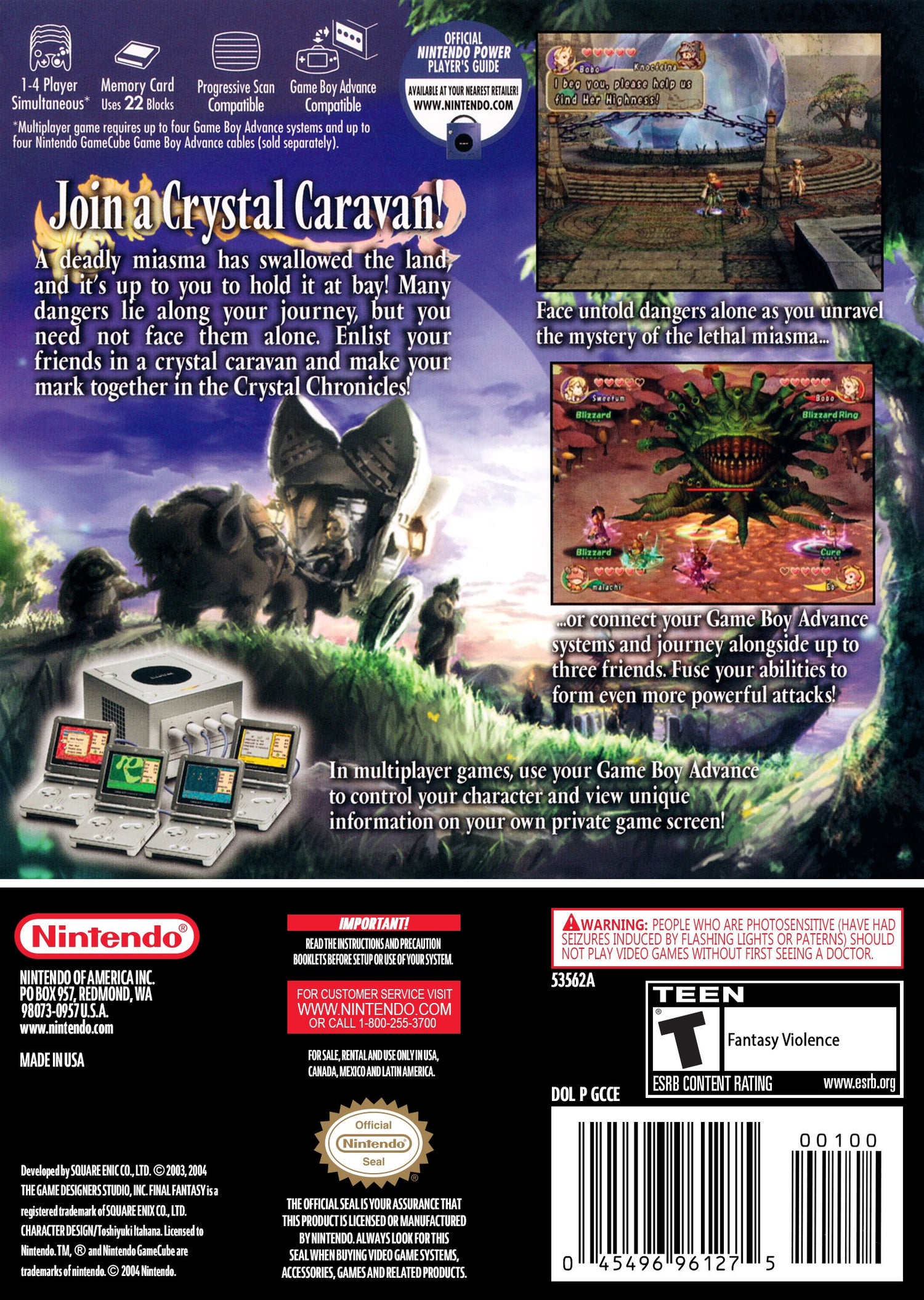 Final Fantasy Crystal Chronicles - Gamecube
