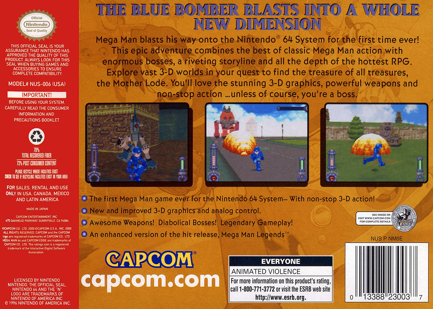 Mega Man 64 - Nintendo 64