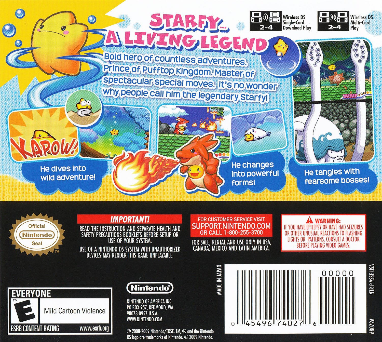 The Legendary Starfy - Nintendo DS