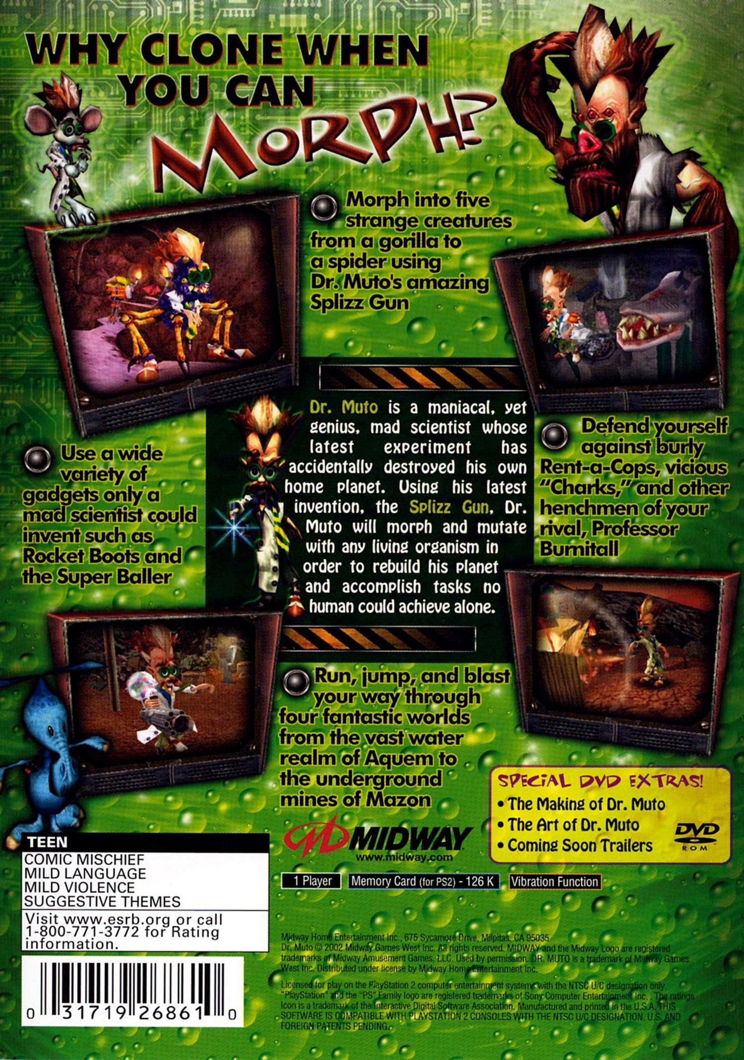 Dr. Muto - Playstation 2