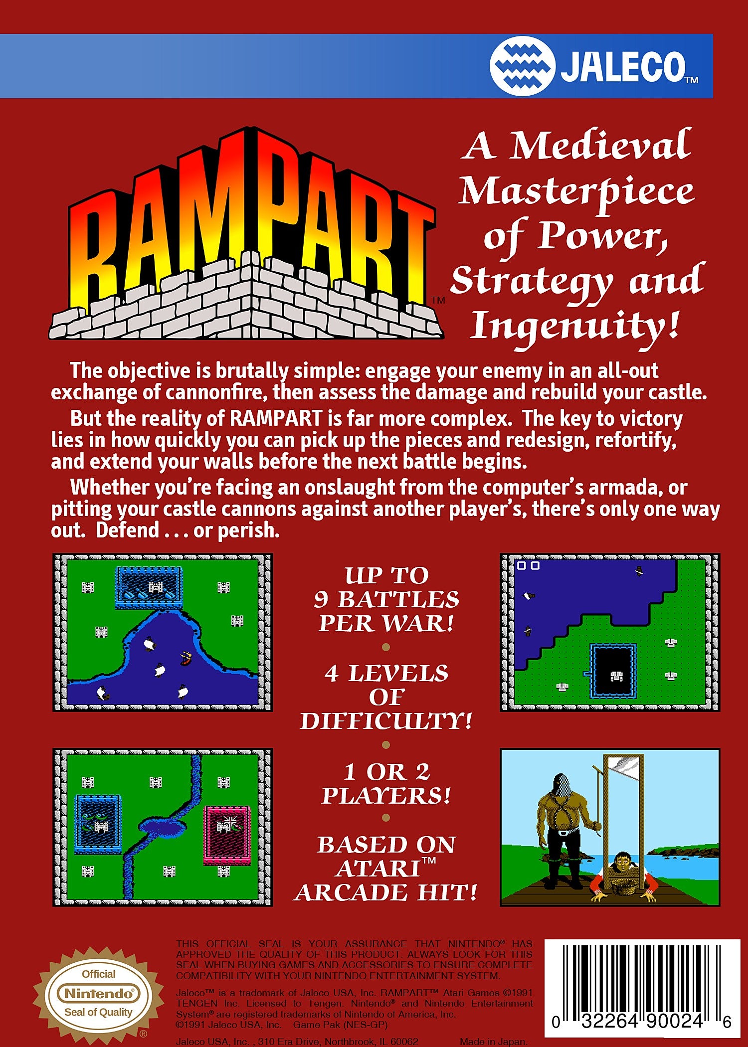 Rampart - NES