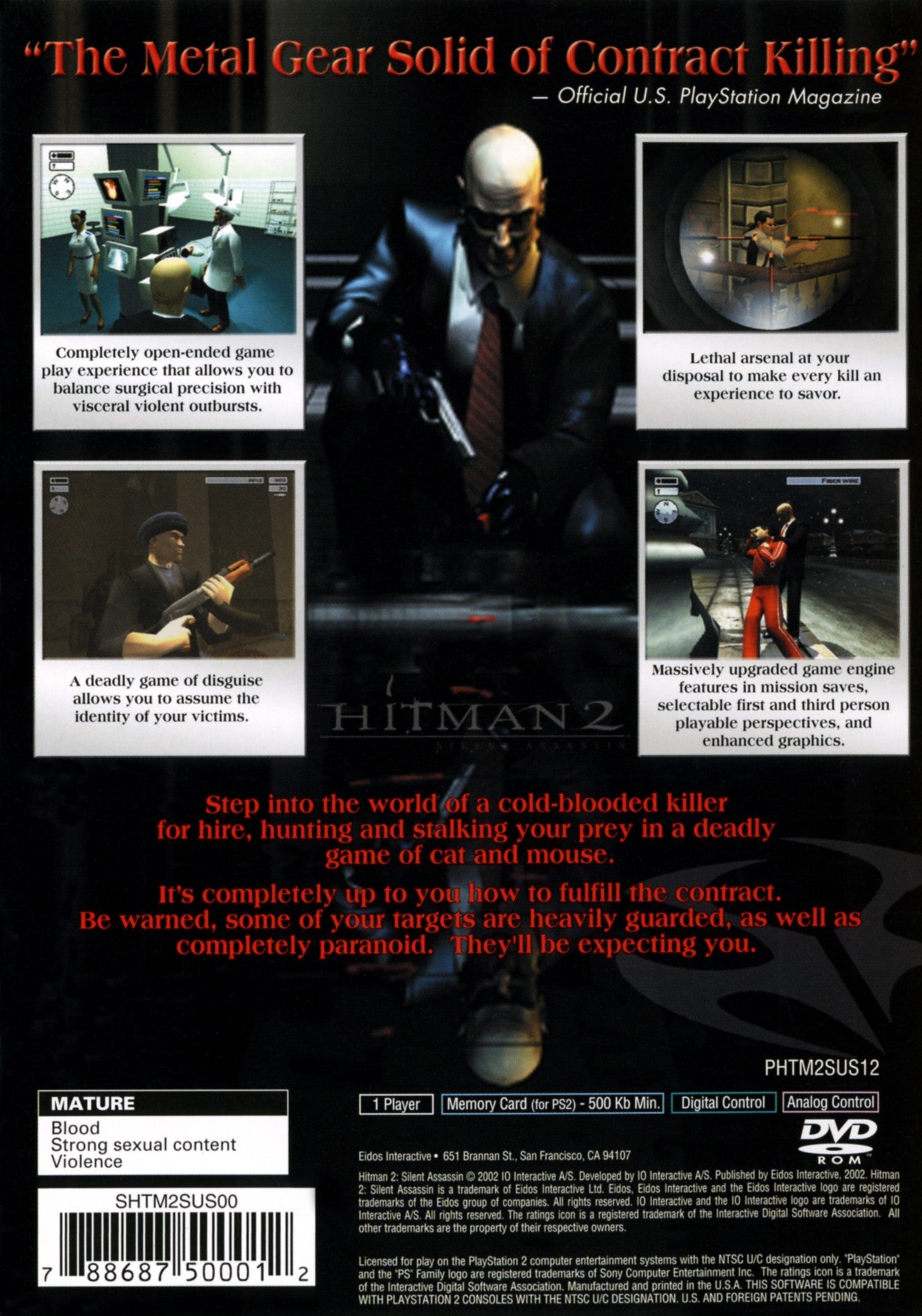 Hitman 2 - Playstation 2 – Retro Island Gaming