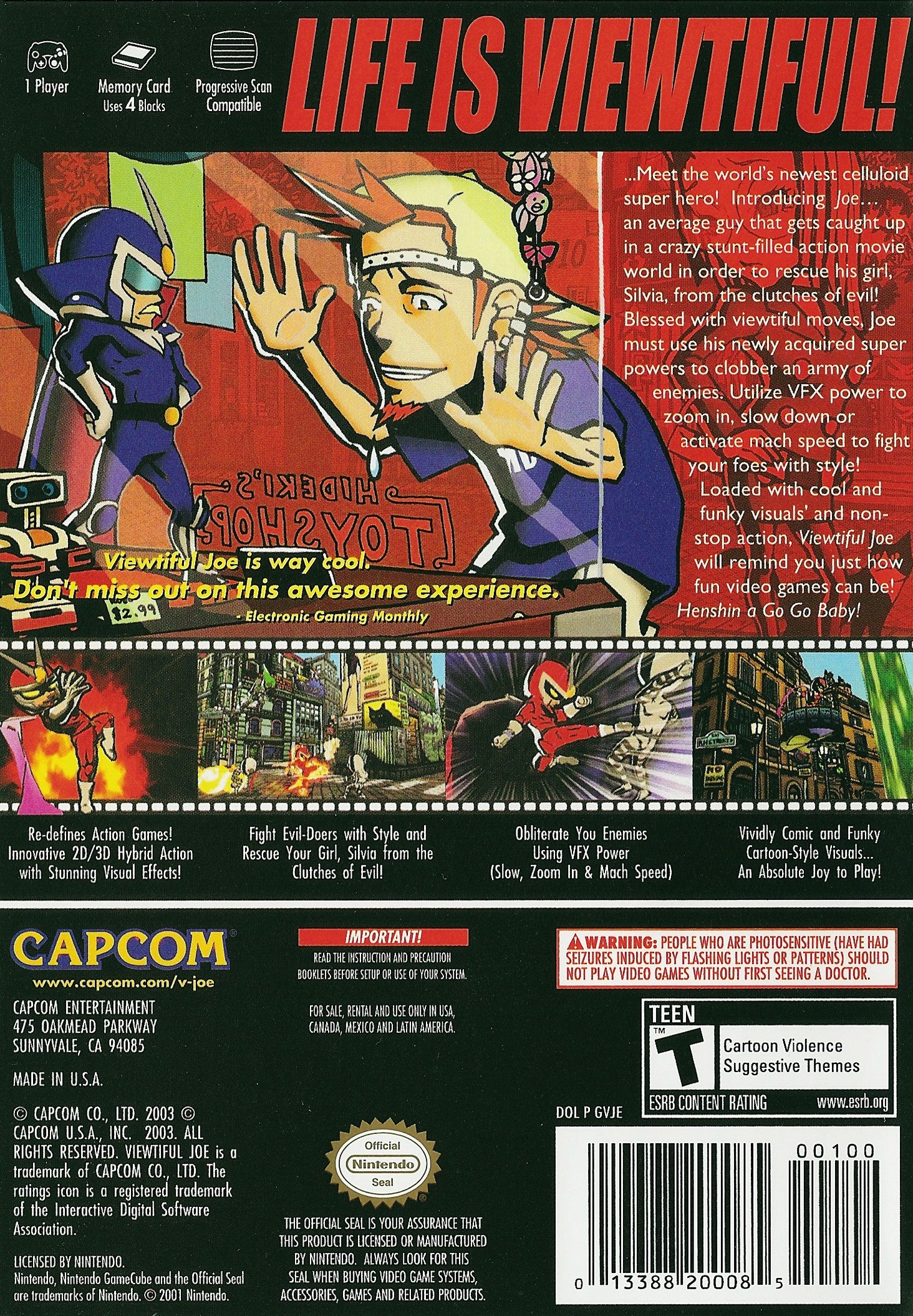 Viewtiful Joe - Gamecube