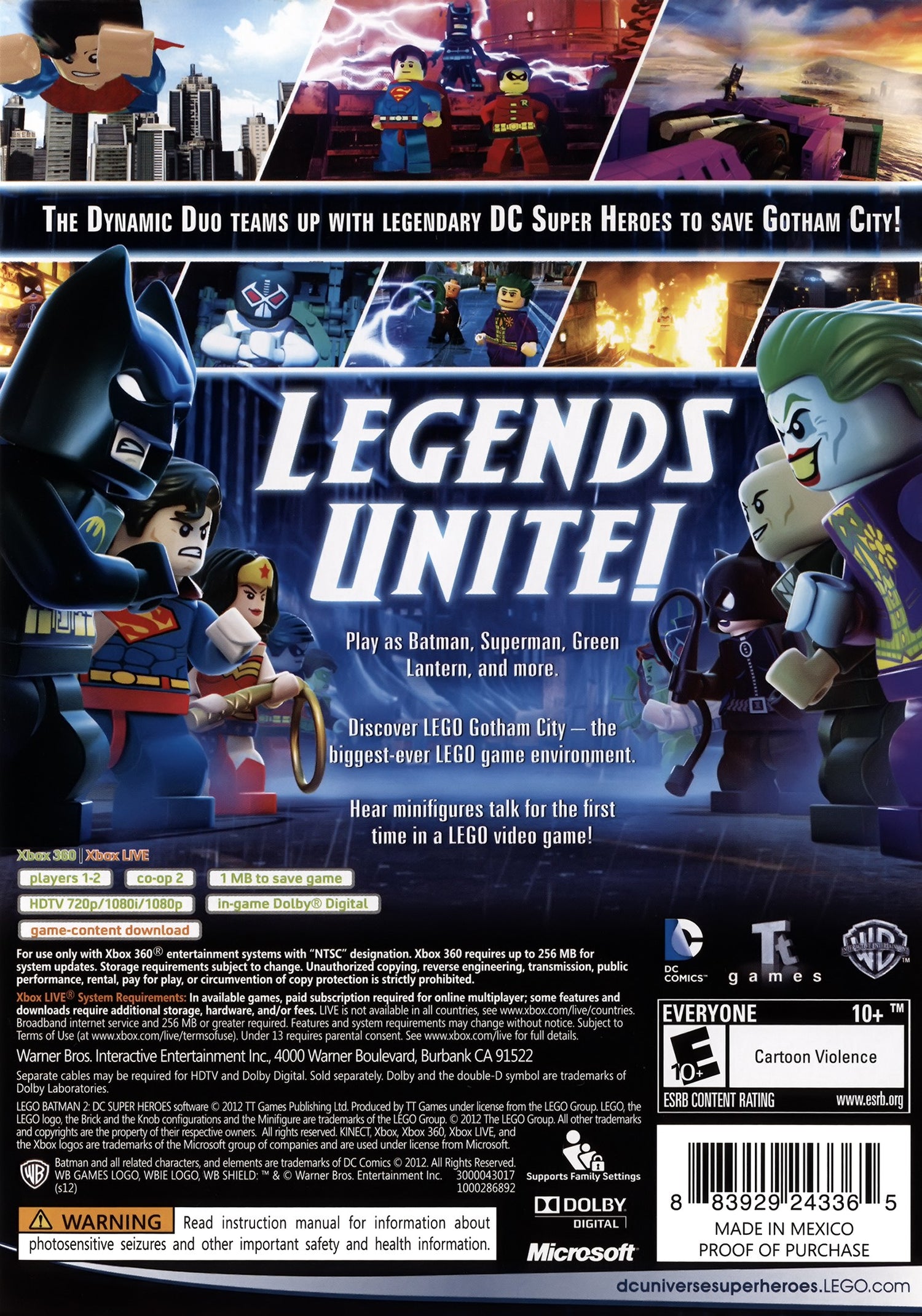 LEGO Batman 2 - Xbox 360