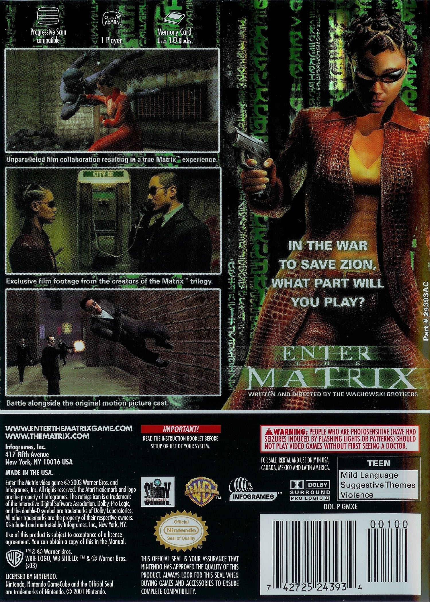 Enter the Matrix - Gamecube