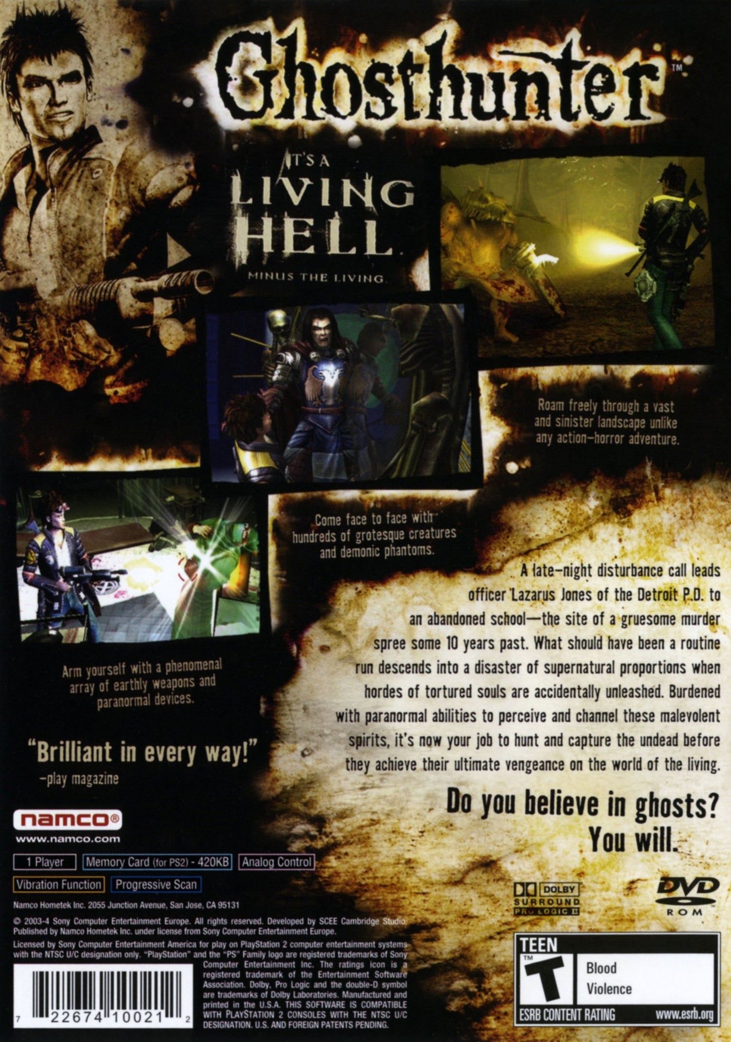 Ghosthunter - Playstation 2
