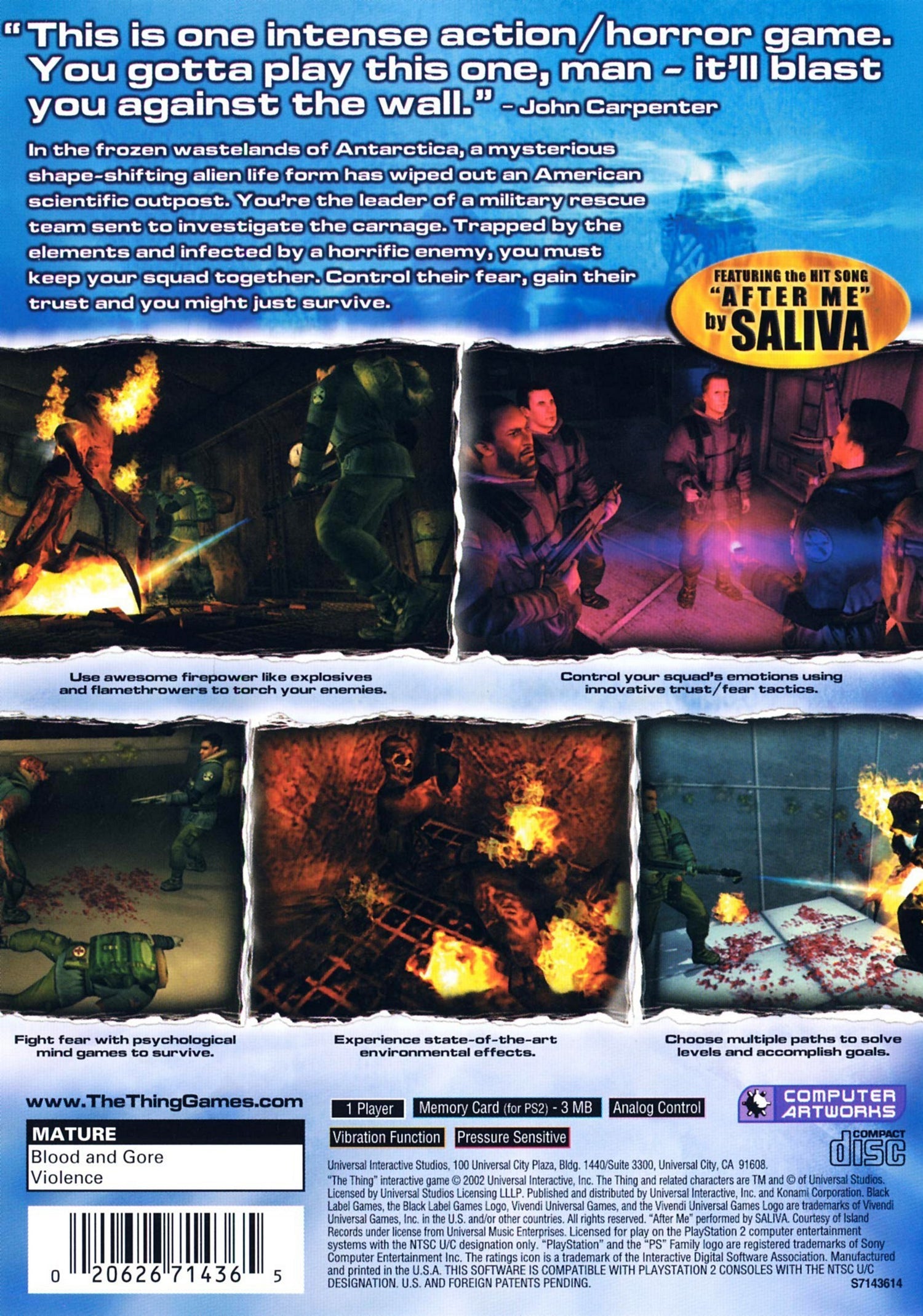 The Thing - Playstation 2