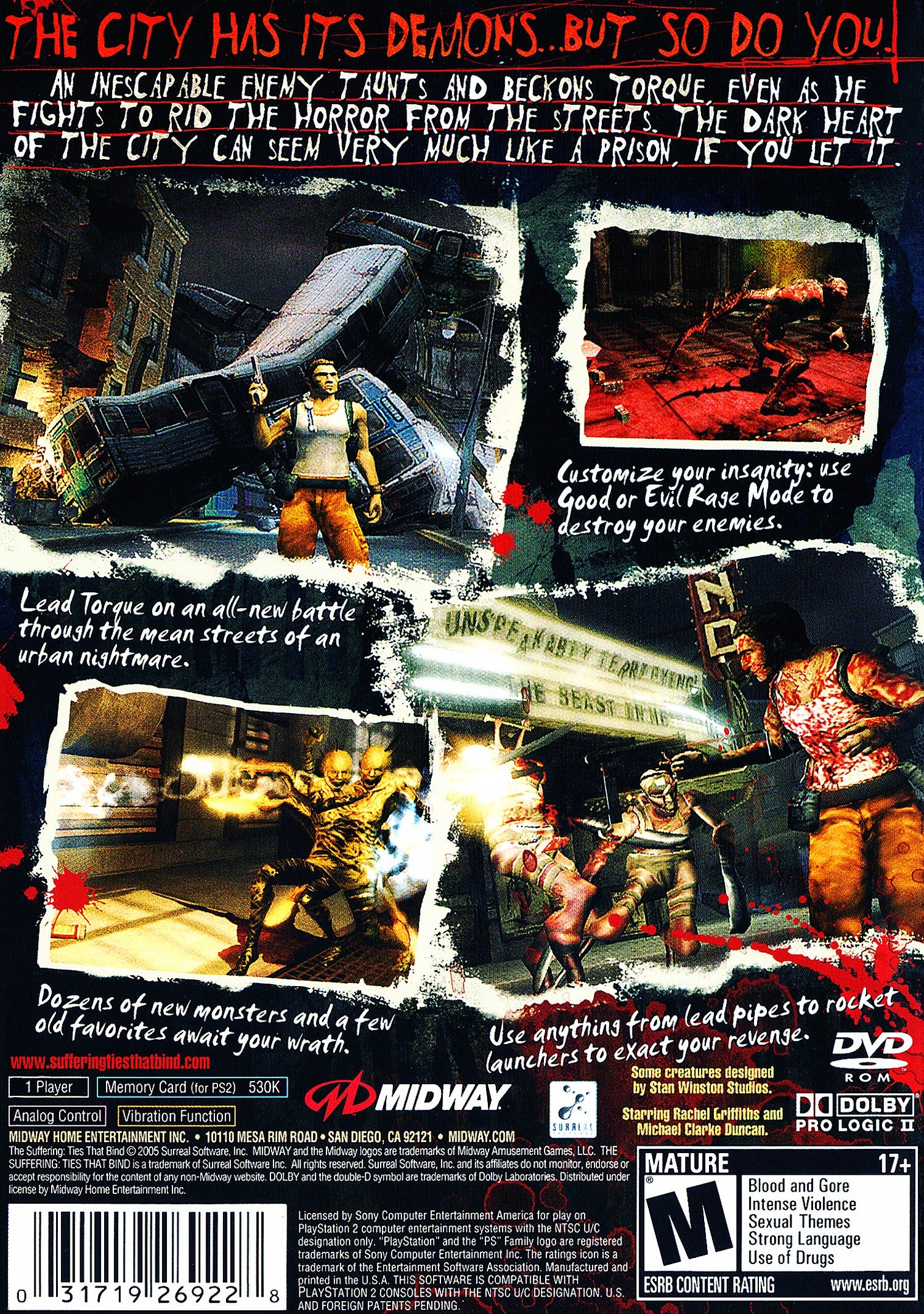 The Suffering Ties That Bind - Playstation 2