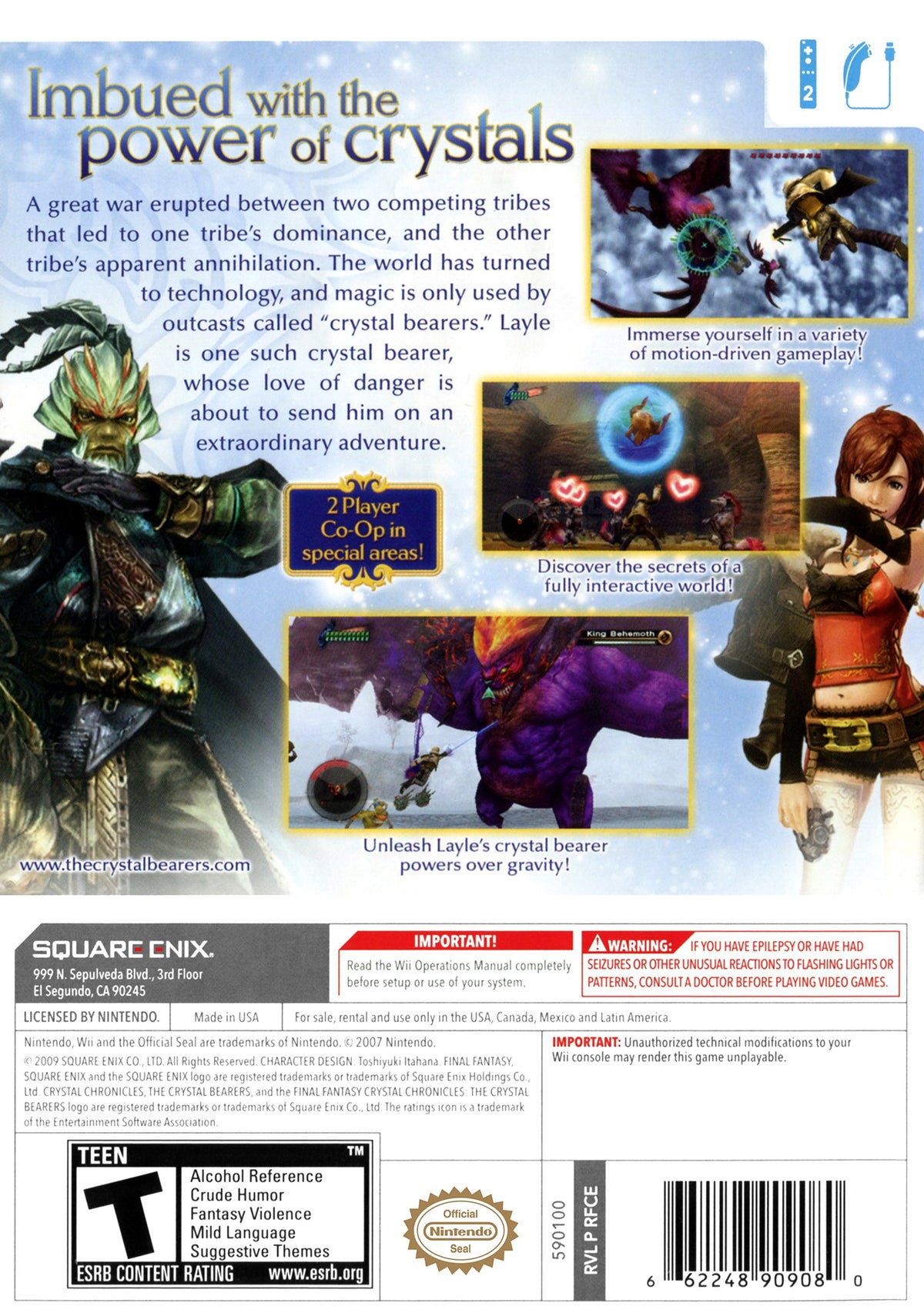 Final Fantasy Crystal Chronicles: Crystal Bearers - Wii