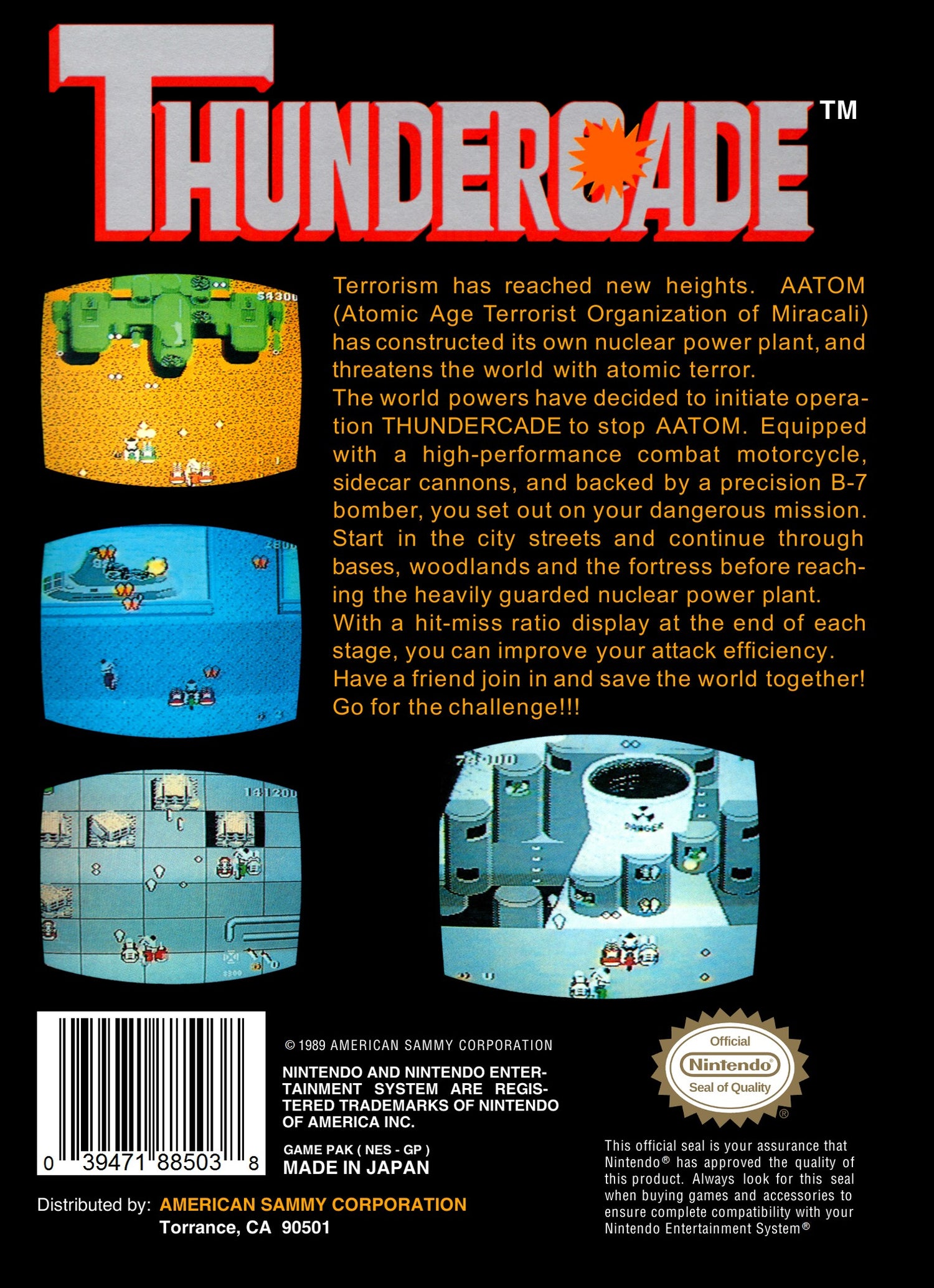 Thundercade - NES