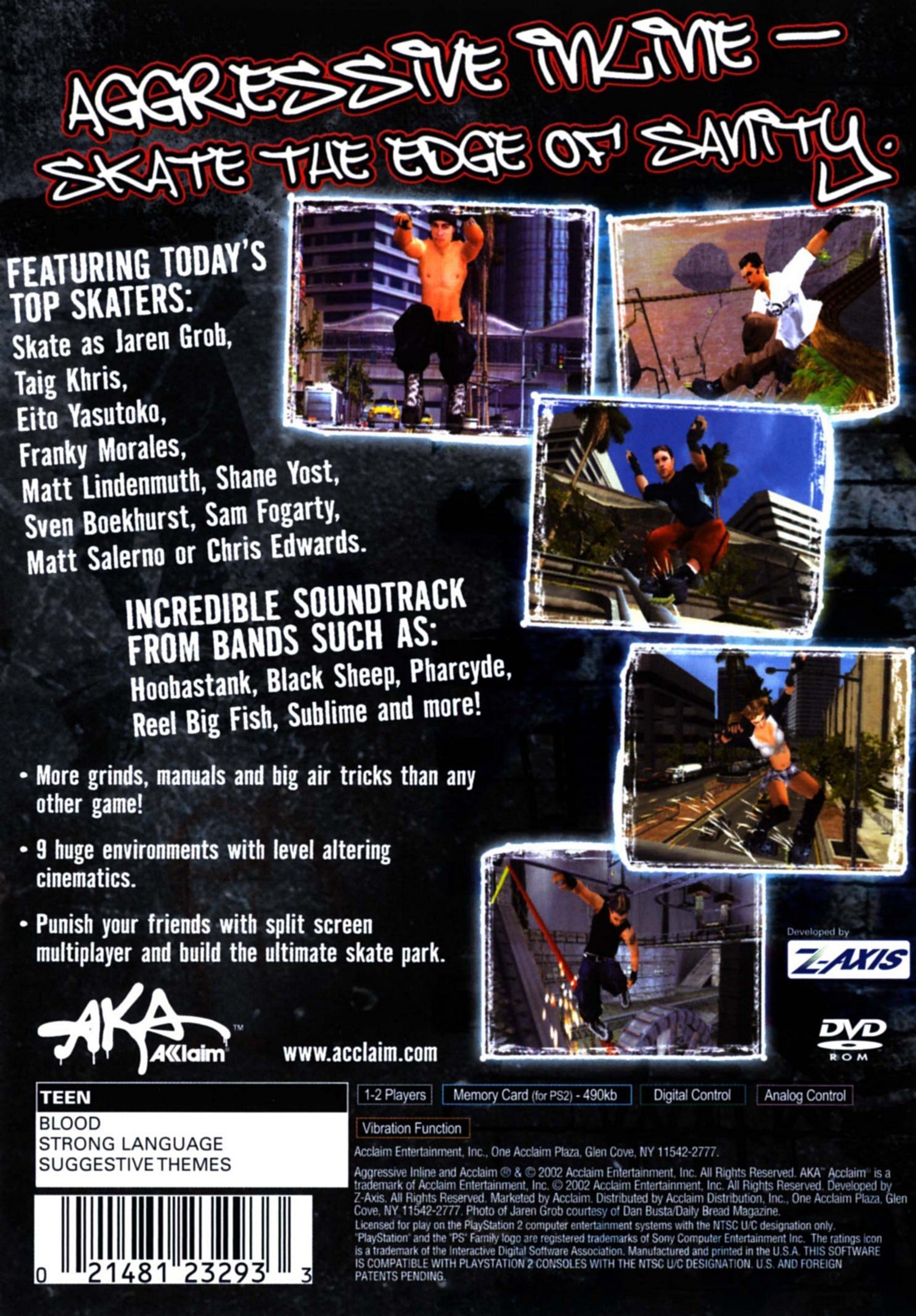 Aggressive Inline - Playstation 2