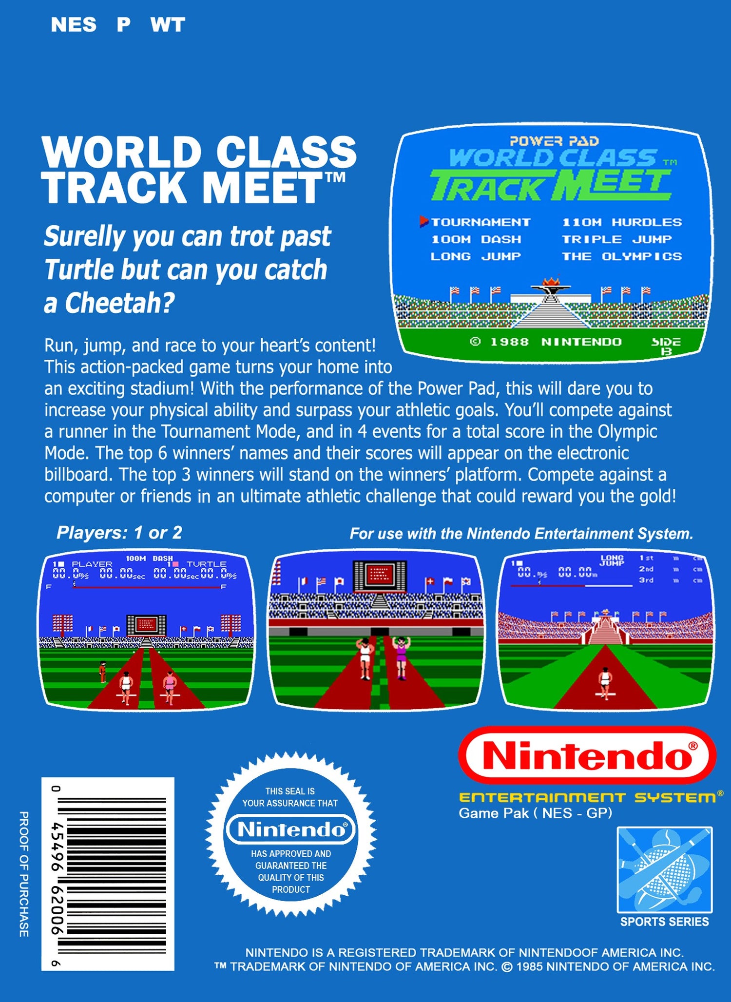 World Class Track Meet - NES