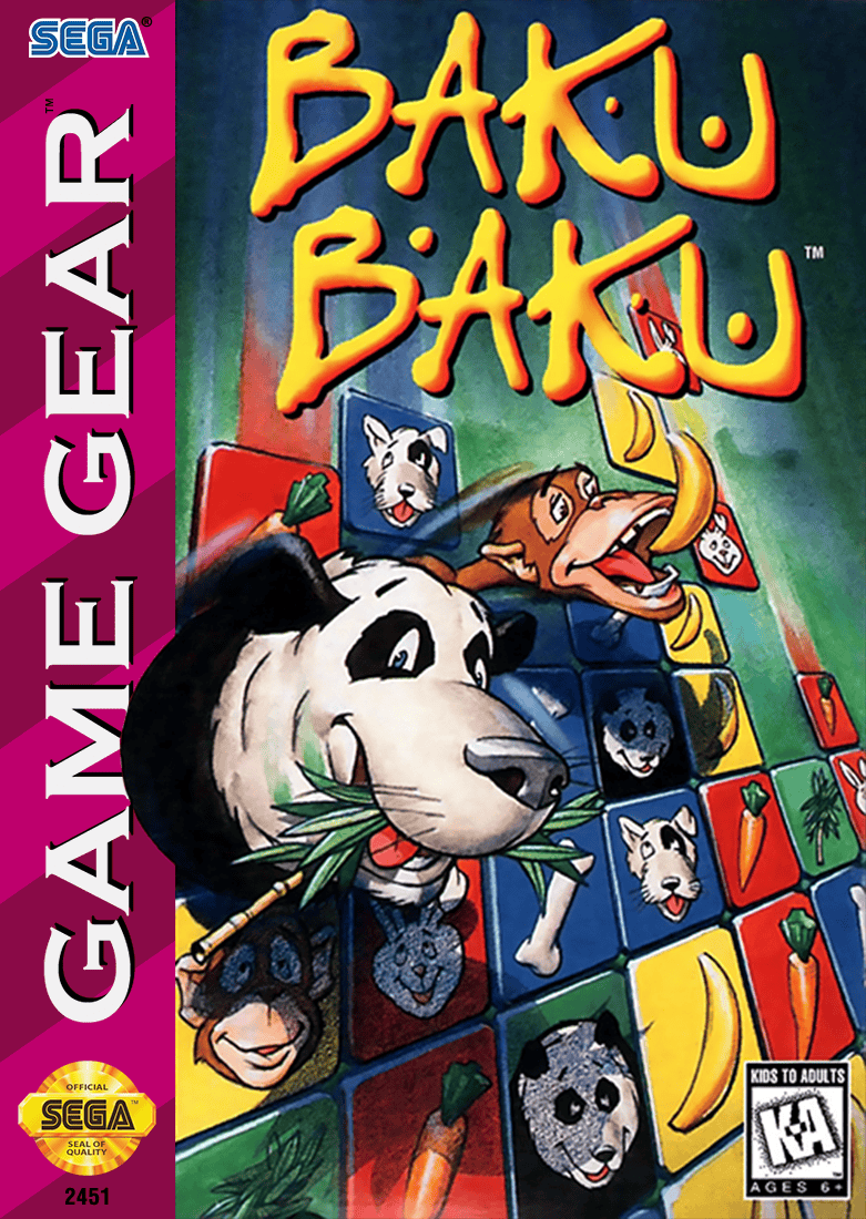 Baku Baku - Sega Game Gear - Retro Island Gaming