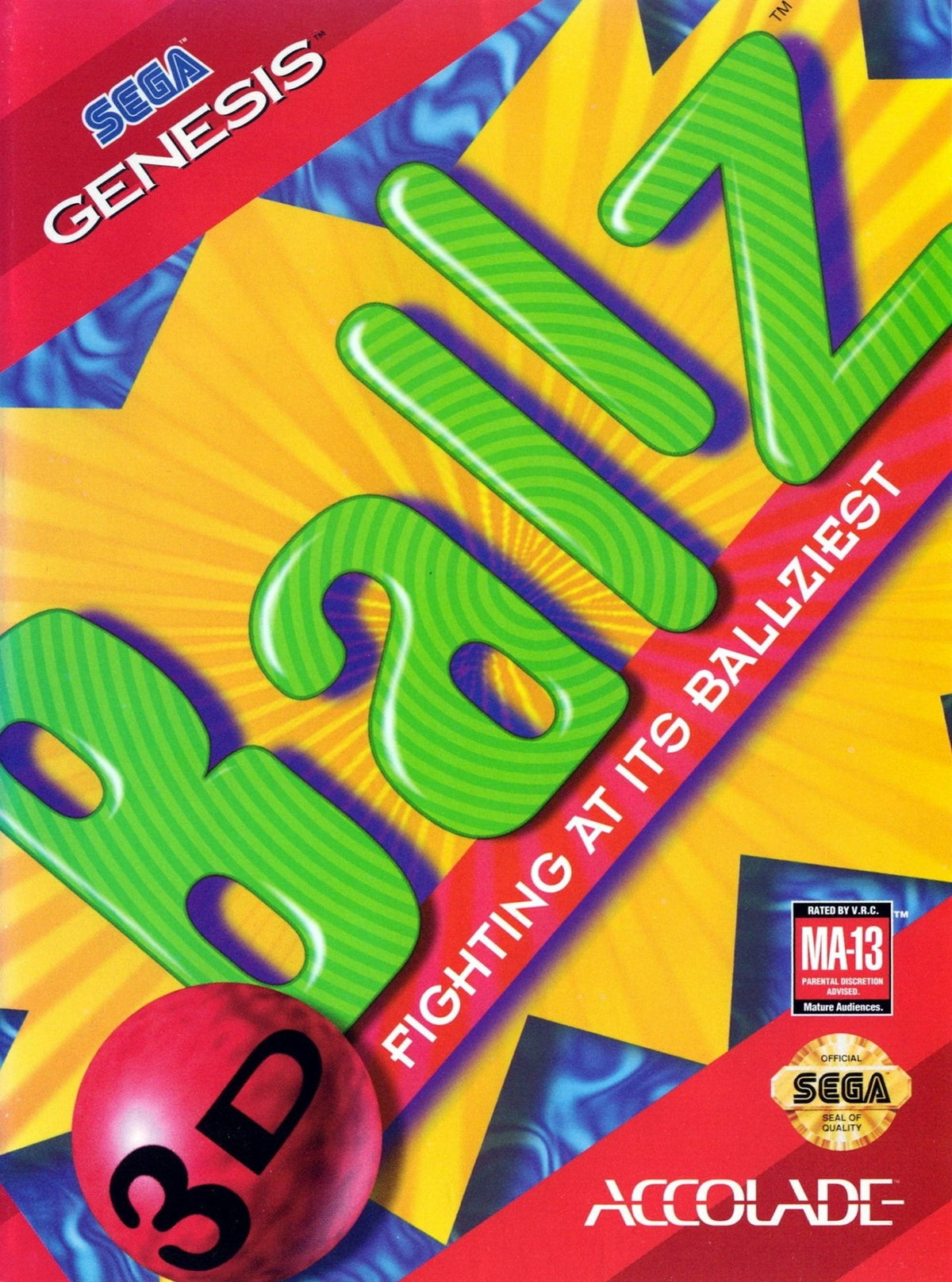 Ballz - Sega Genesis - Retro Island Gaming
