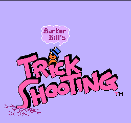 Barker Bill's Trick Shooting - NES - Retro Island Gaming