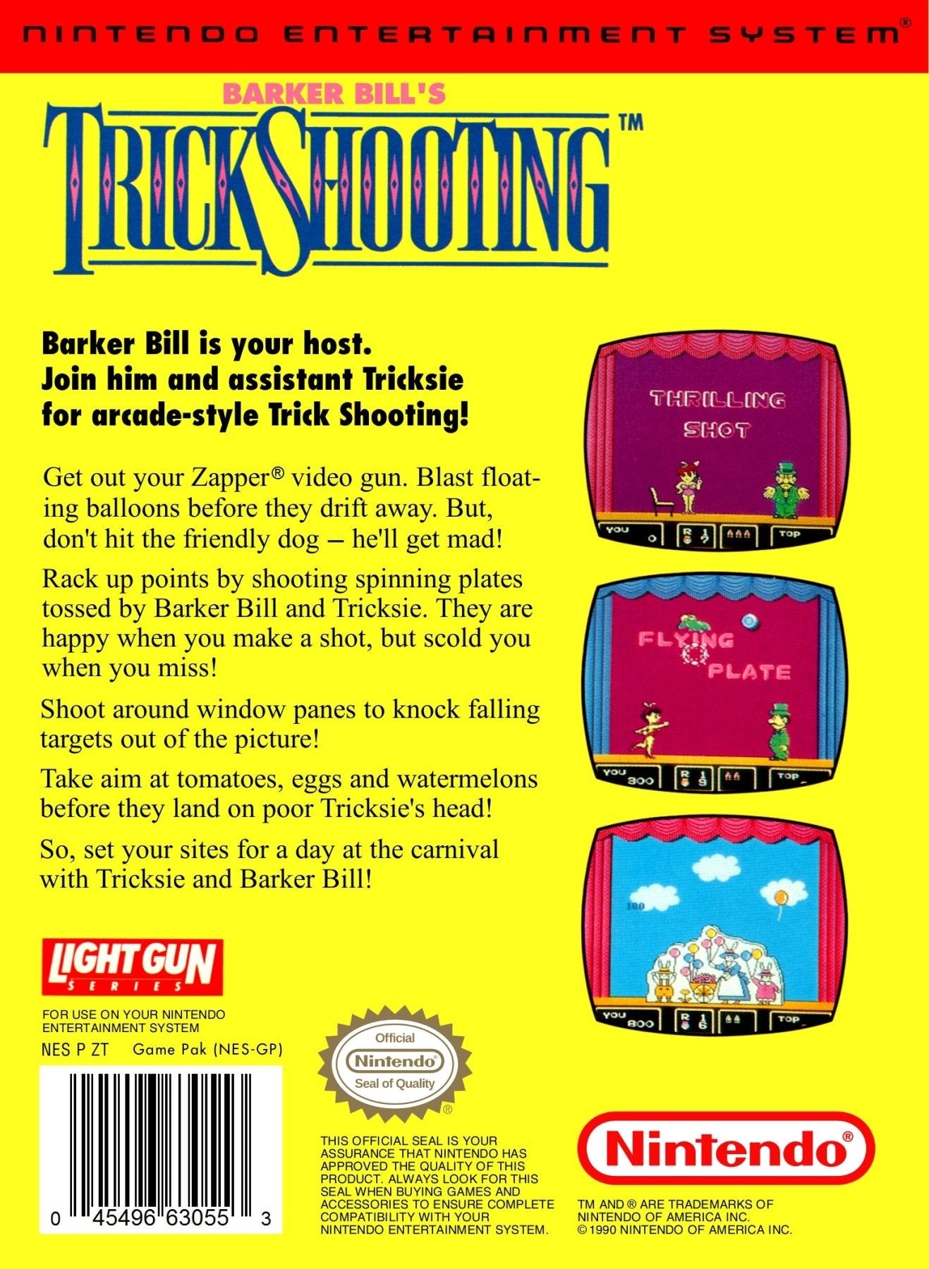 Barker Bill's Trick Shooting - NES - Retro Island Gaming