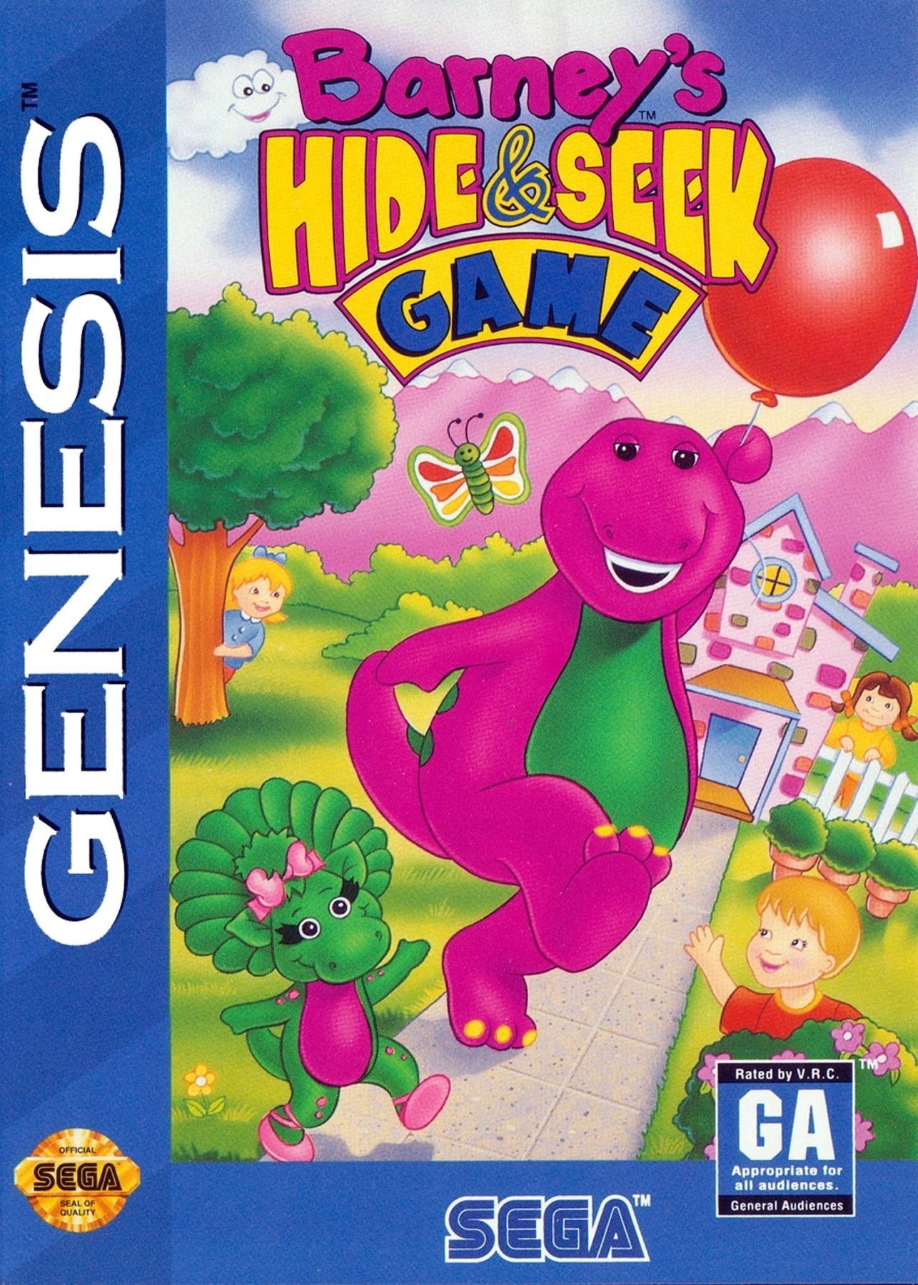 Barney Hide and Seek - Sega Genesis - Retro Island Gaming