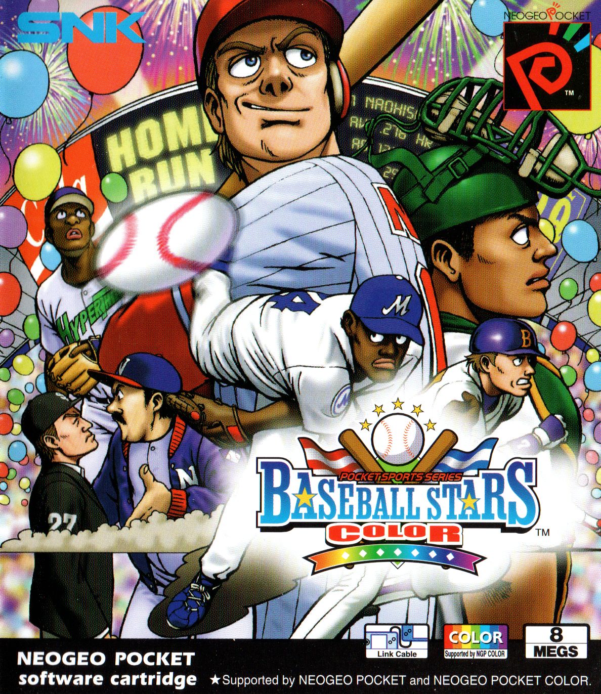 Baseball Stars Color - Neo Geo Pocket Color - Retro Island Gaming