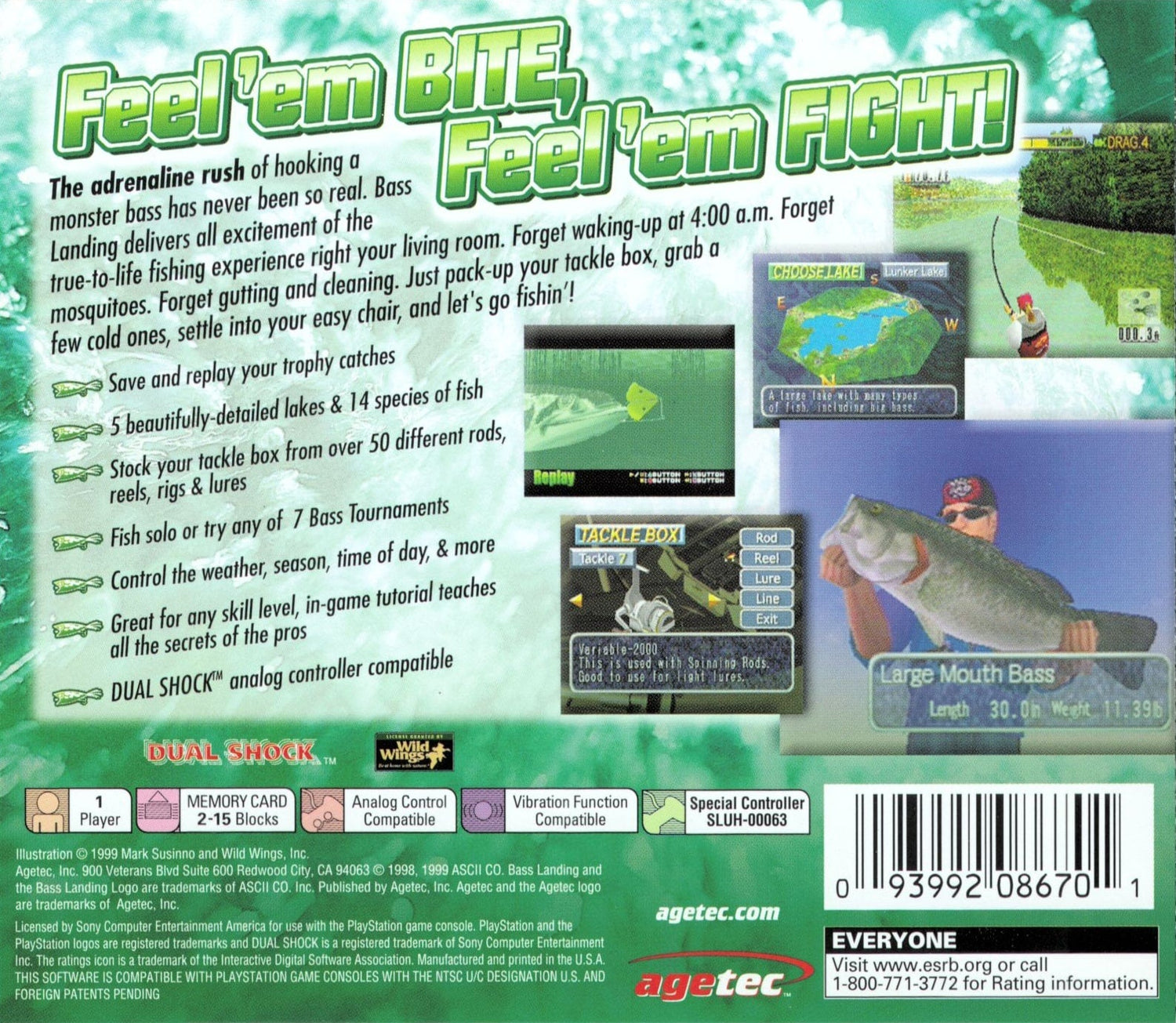 Bass Landing - Playstation - Retro Island Gaming