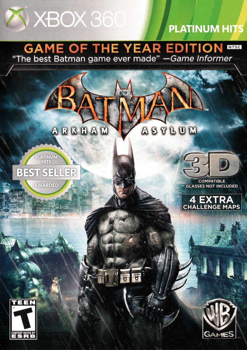 Batman: Arkham Asylum [Game of the Year] - Xbox 360 - Retro Island Gaming